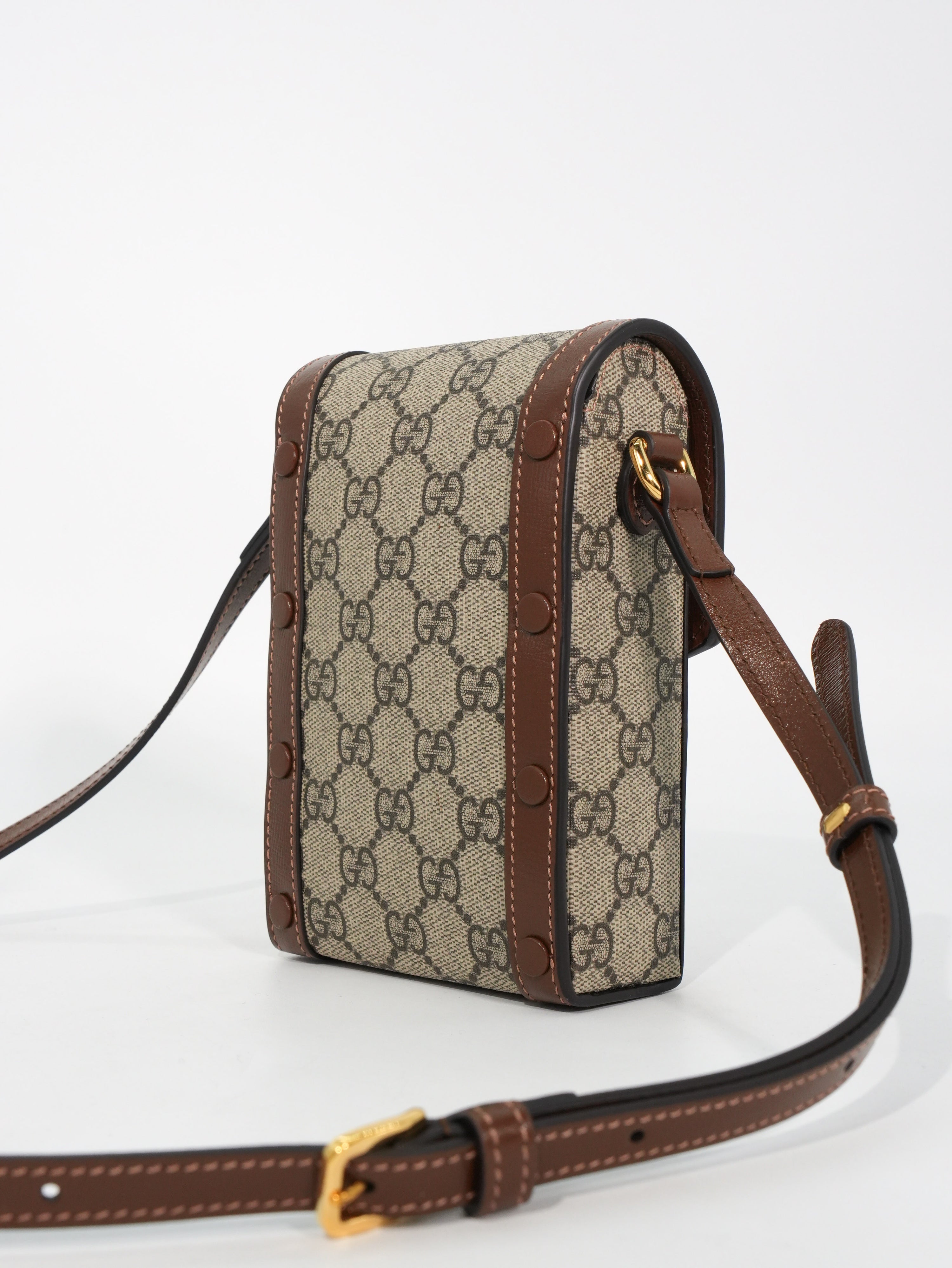 Gucci Portacellulare Horsebit GG Supreme