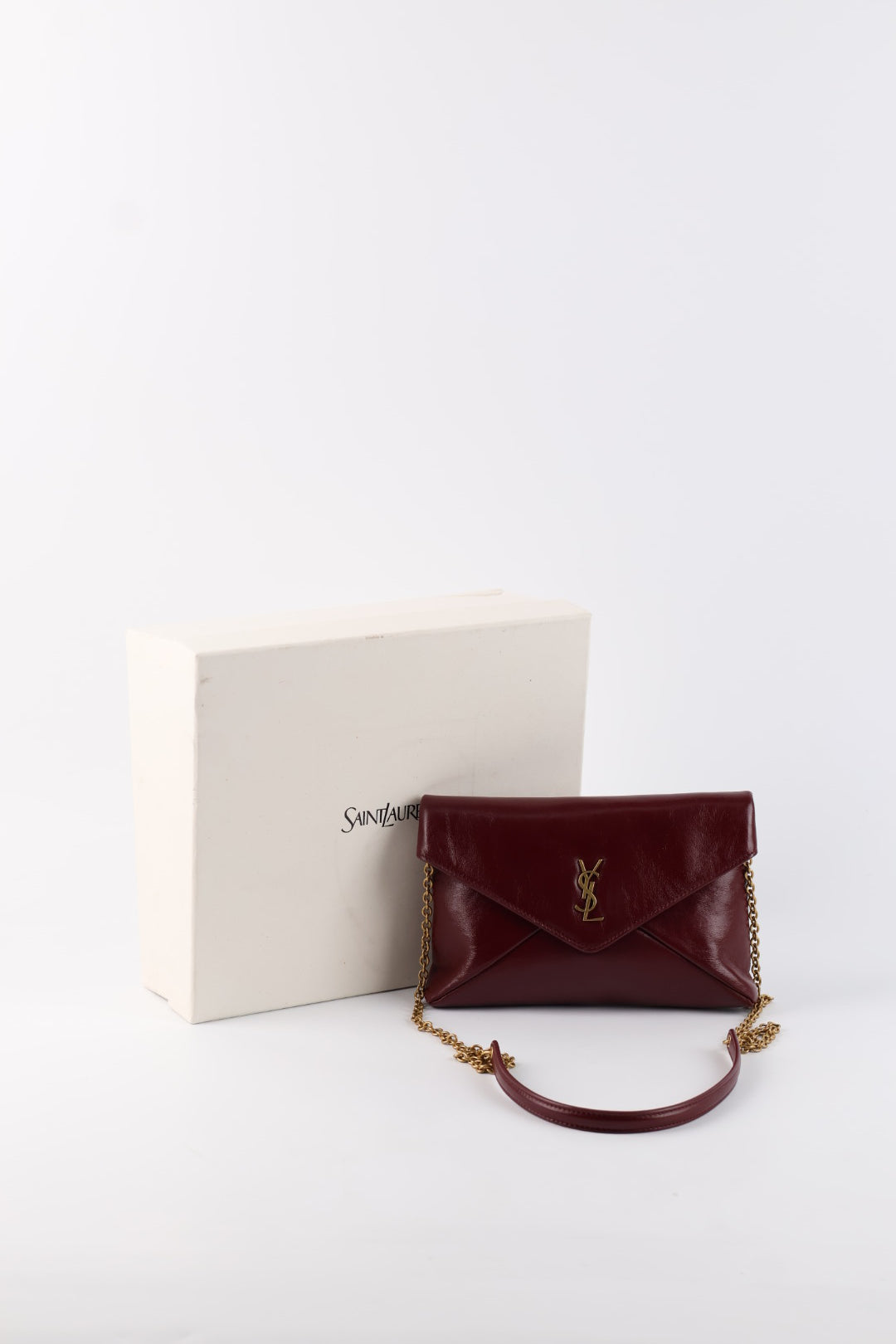 Saint Laurent Mini Cassandre in Agnello