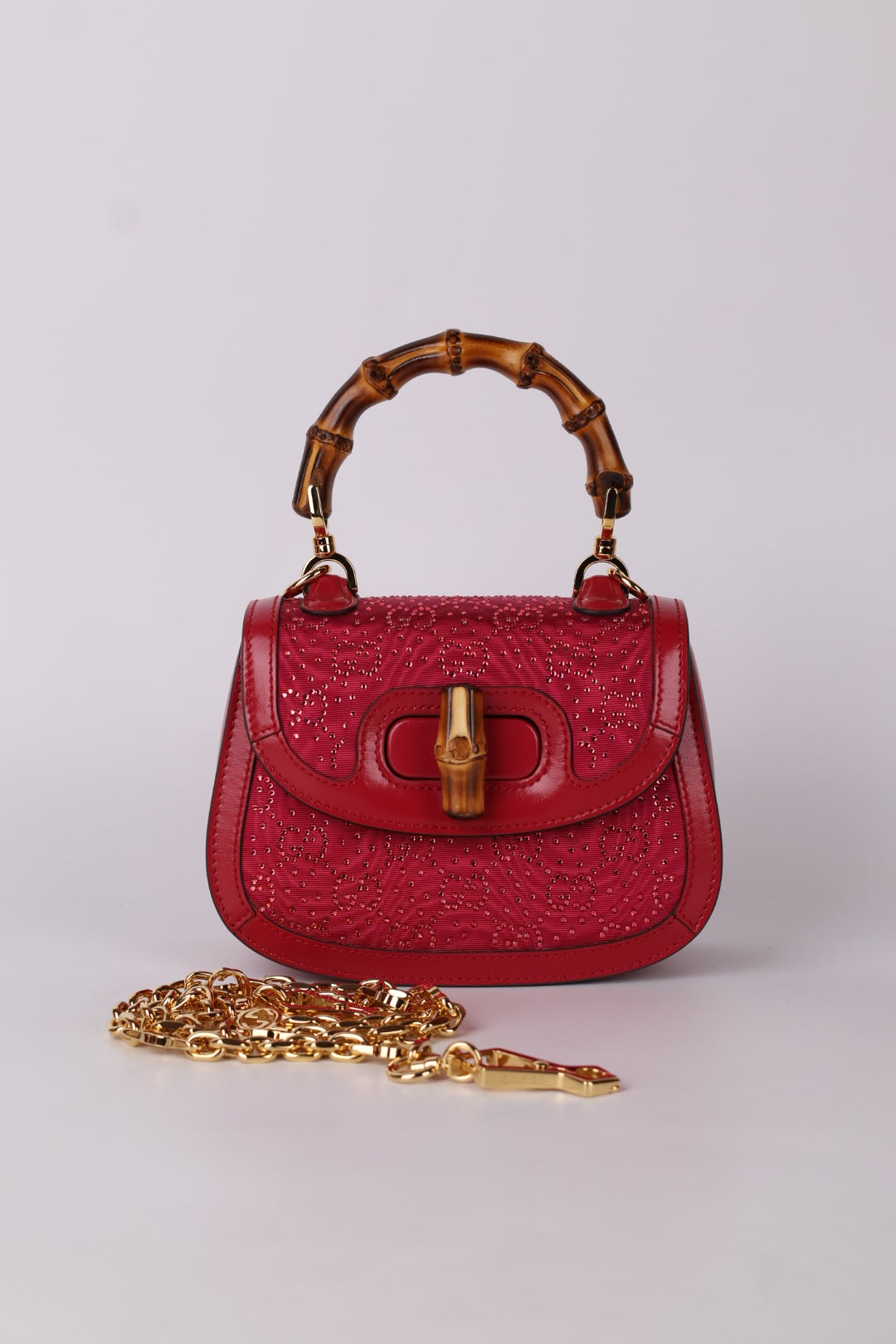 Gucci Mini Bamboo Crystal