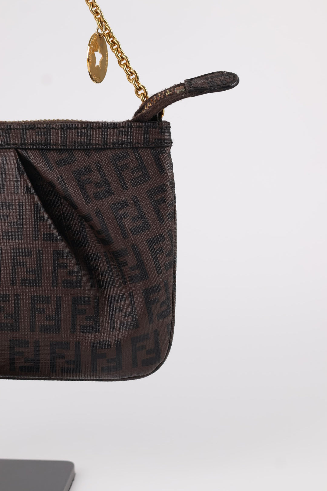 Fendi Chain Pochette FF Logo