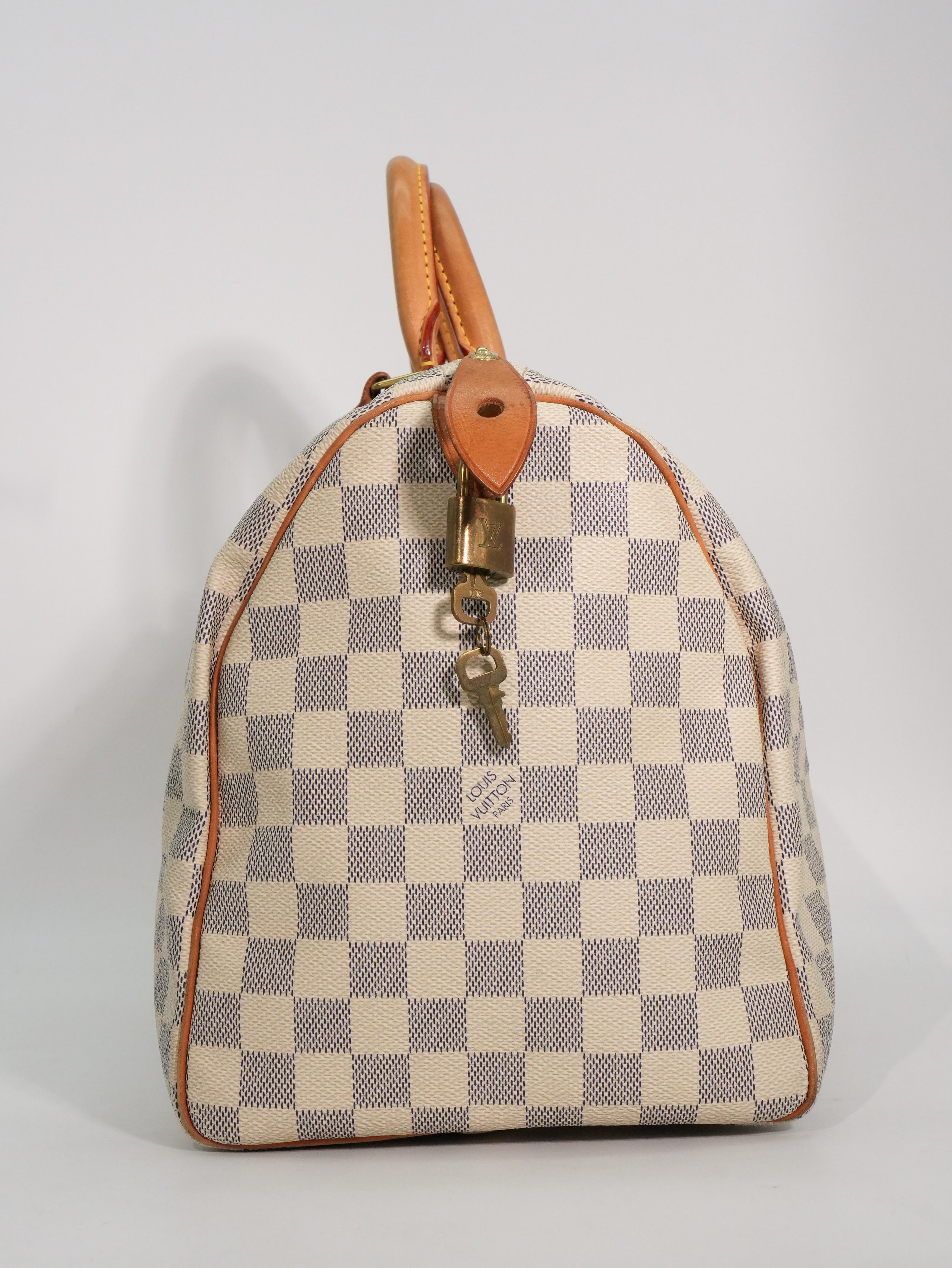 Louis Vuitton Speedy 35 Damier Azur