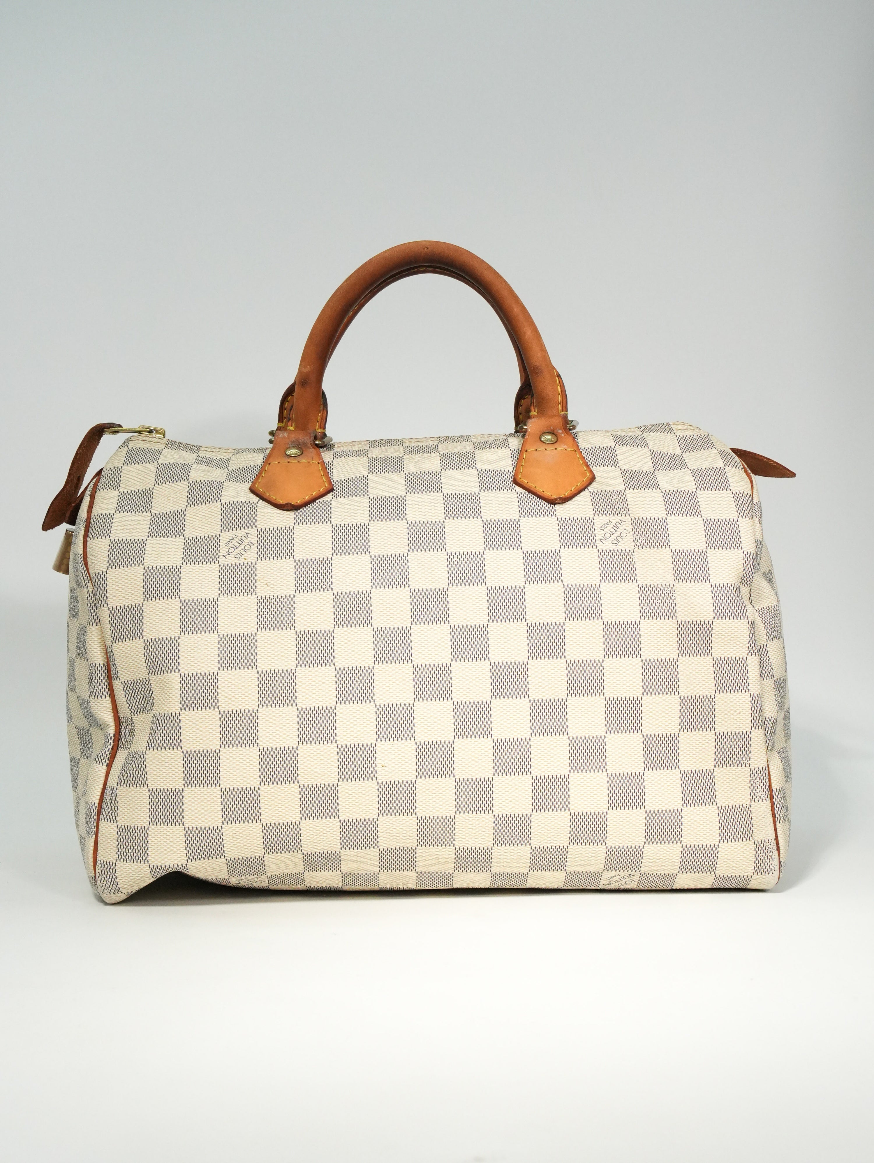 Louis Vuitton Speedy 30 Damier Azur