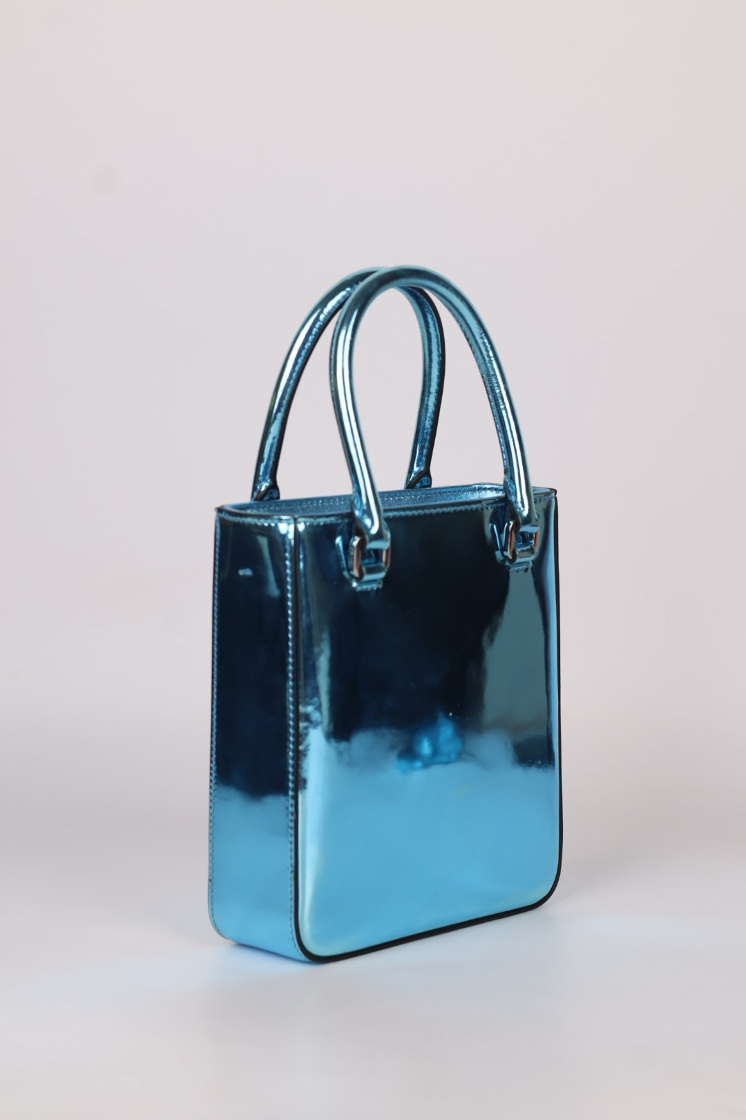 Prada Mini Tote Metallic