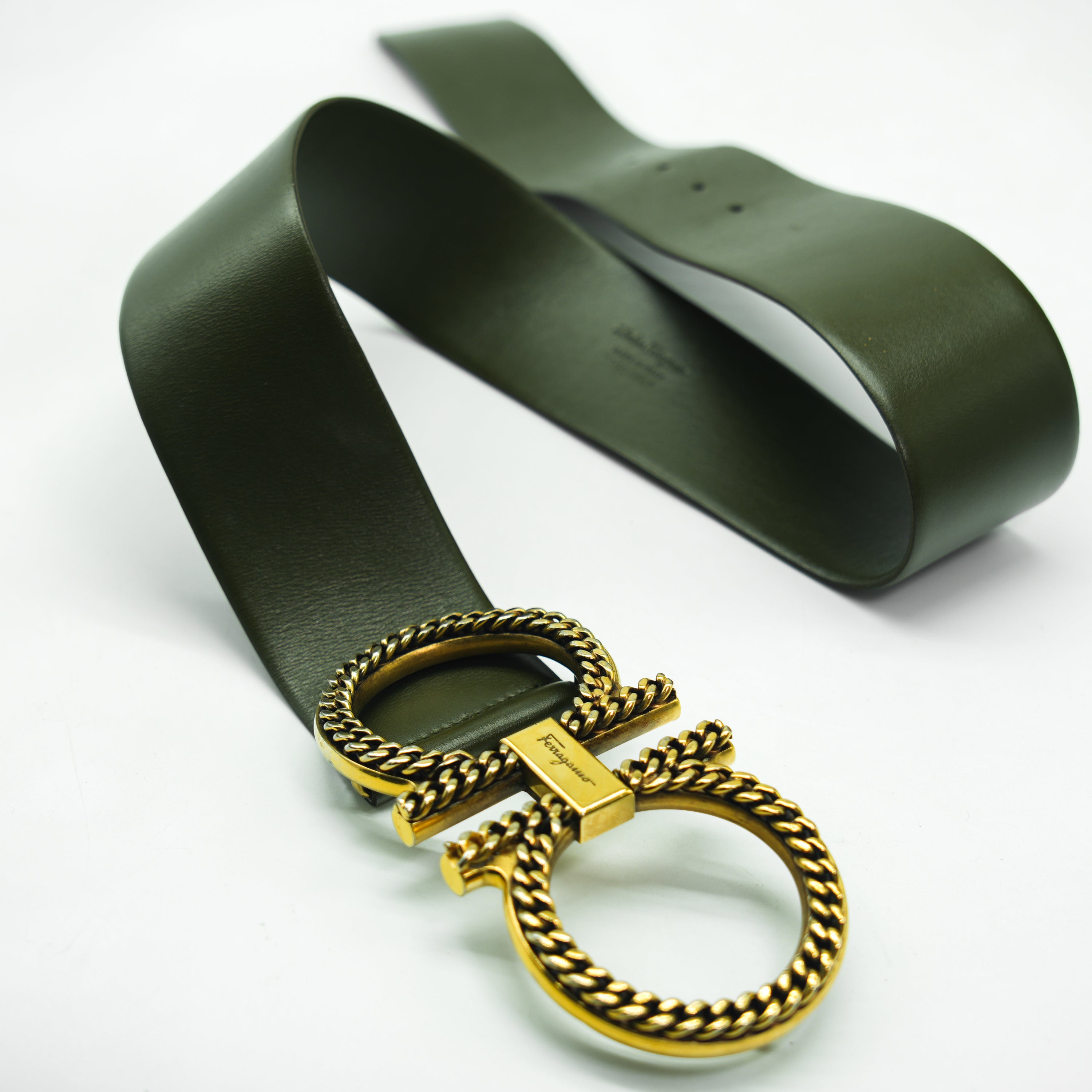 Ferragamo Cintura Gancini 6cm