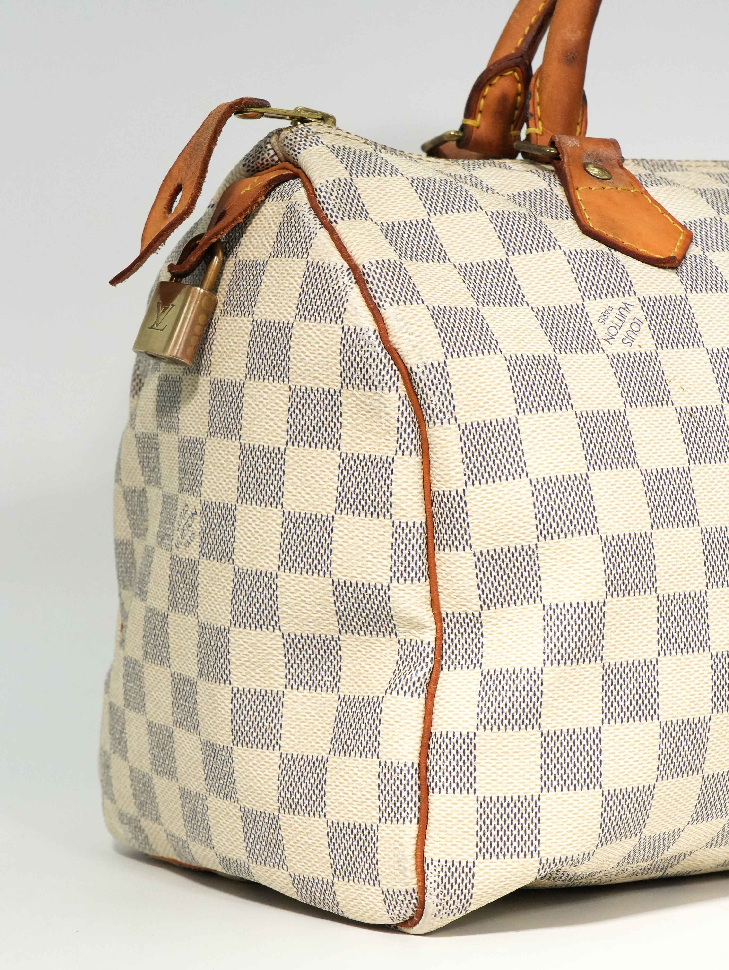 Louis Vuitton Speedy 30 Damier Azur