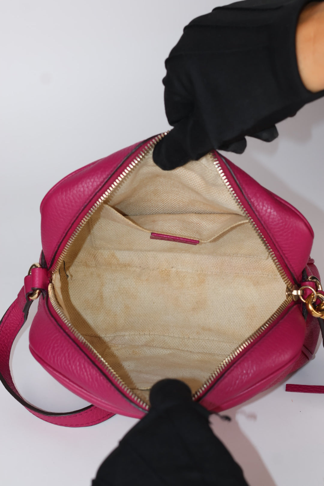 Gucci Soho Camera Bag in Pelle