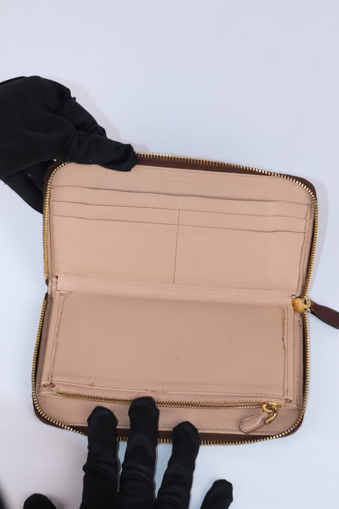 Prada Portafoglio Zippy Vintage