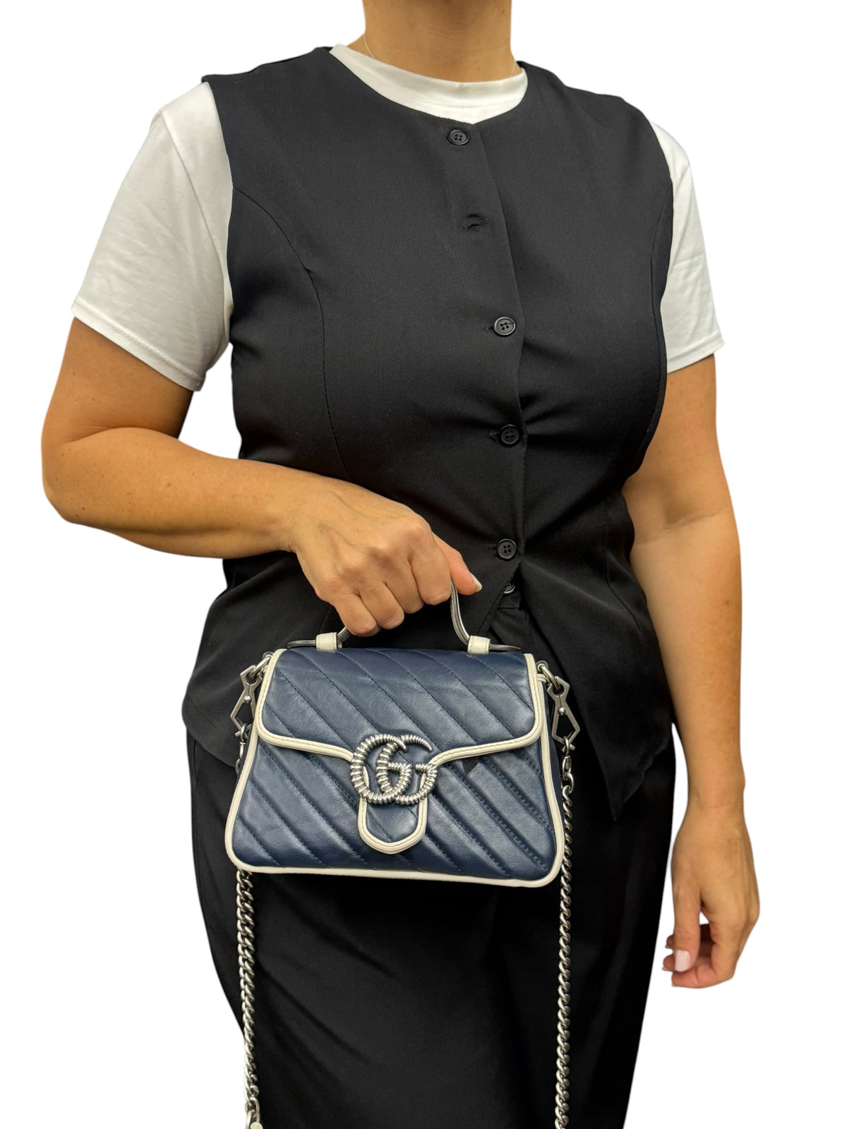 Gucci Mini Marmont Top Handle