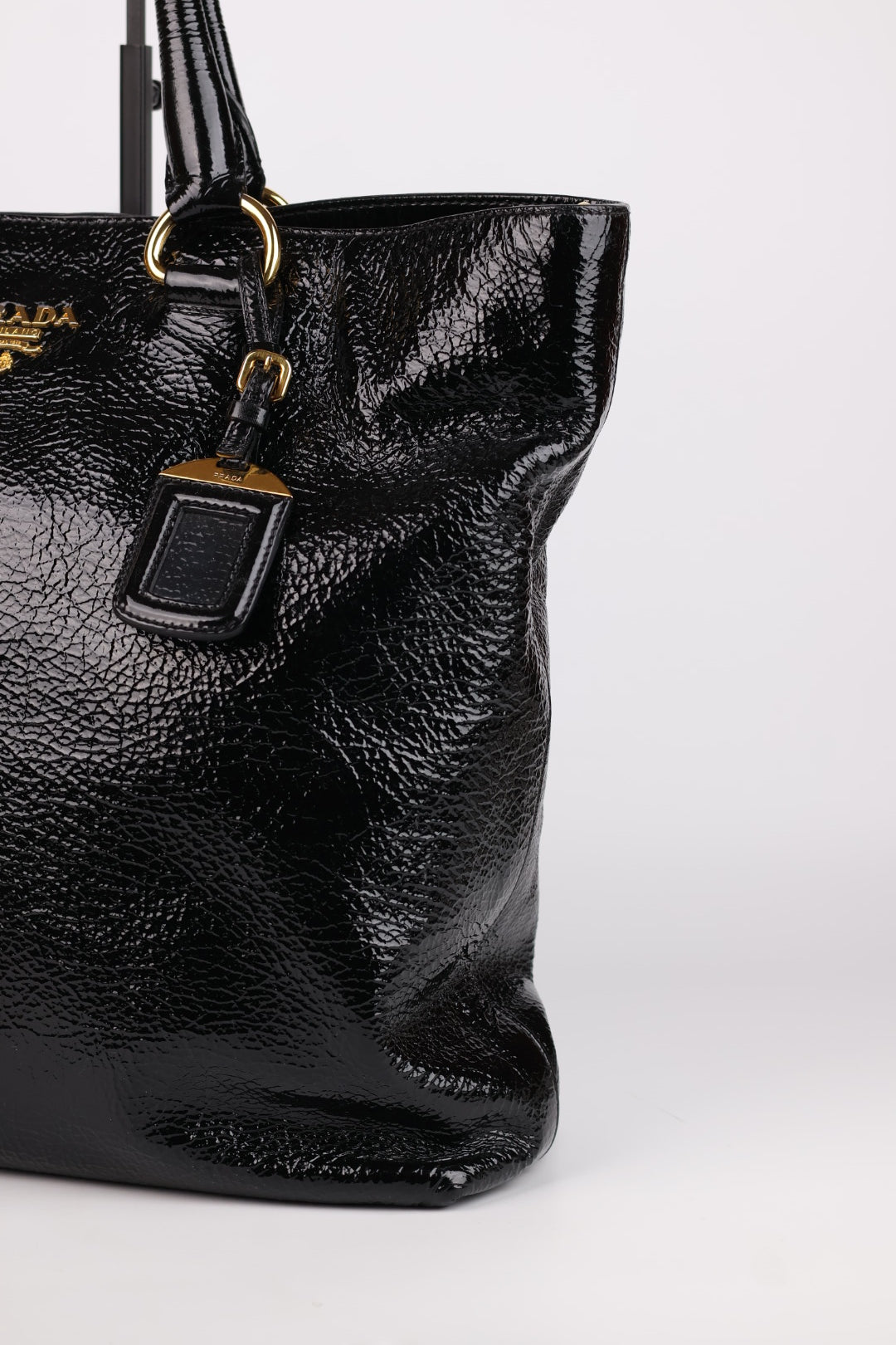 Prada Tote in Pelle Verniciata