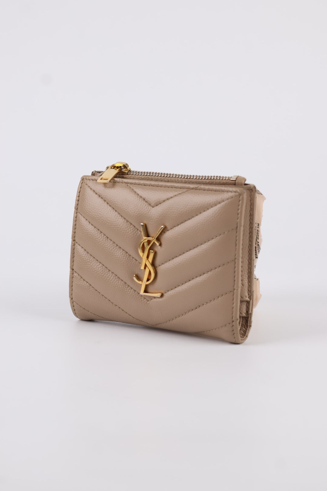 Saint Laurent portafoglio Cassandre Matelassé