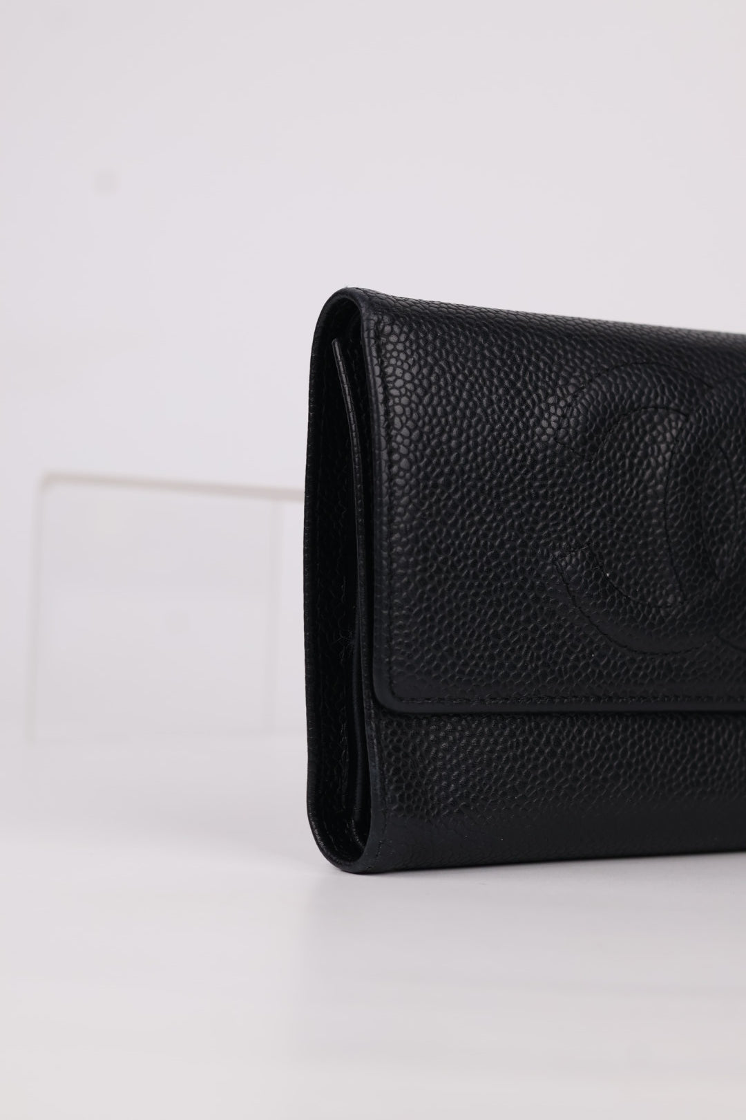 Chanel Portafoglio compatto Caviar