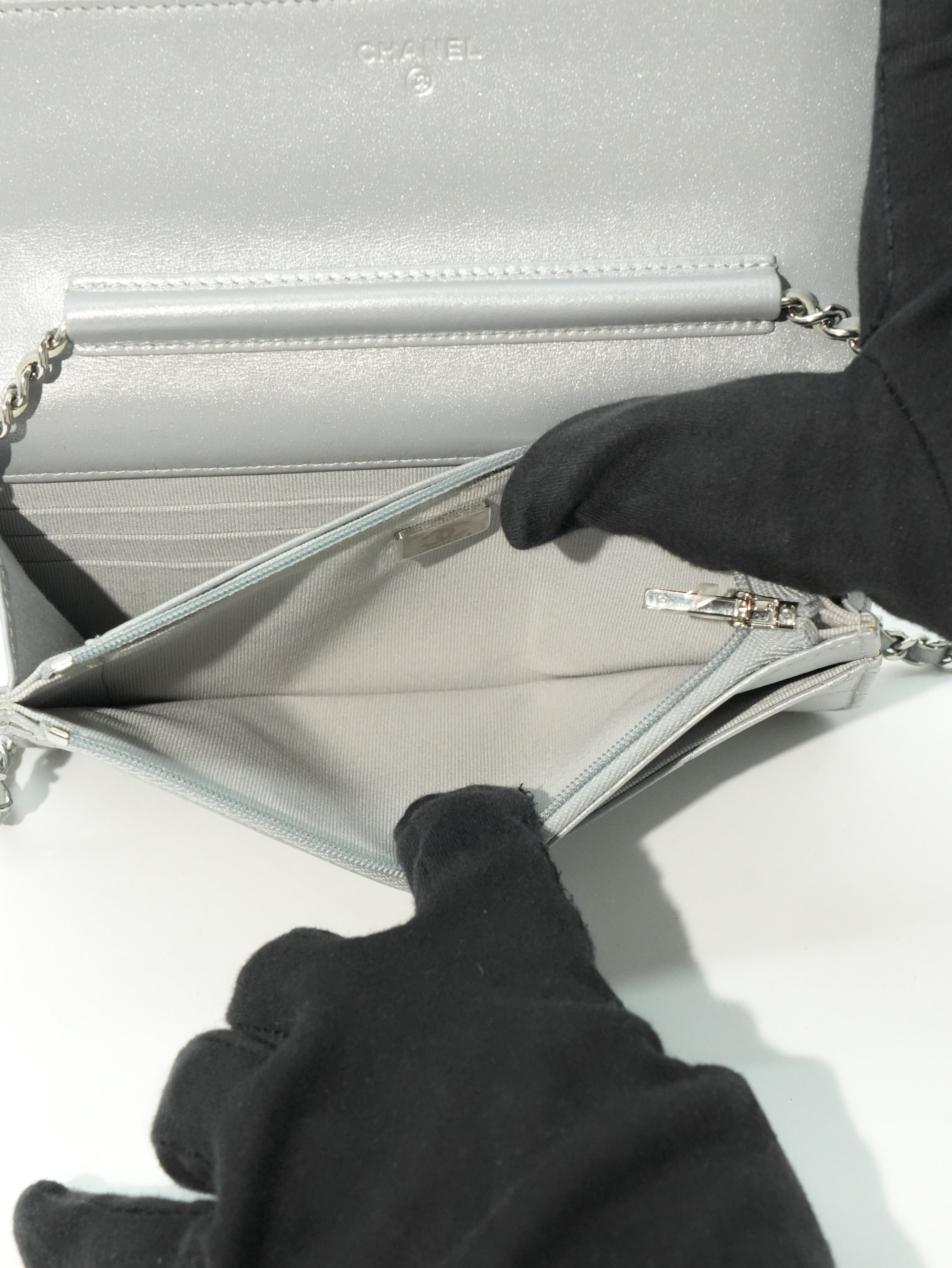 Chanel Woc CC in Pelle