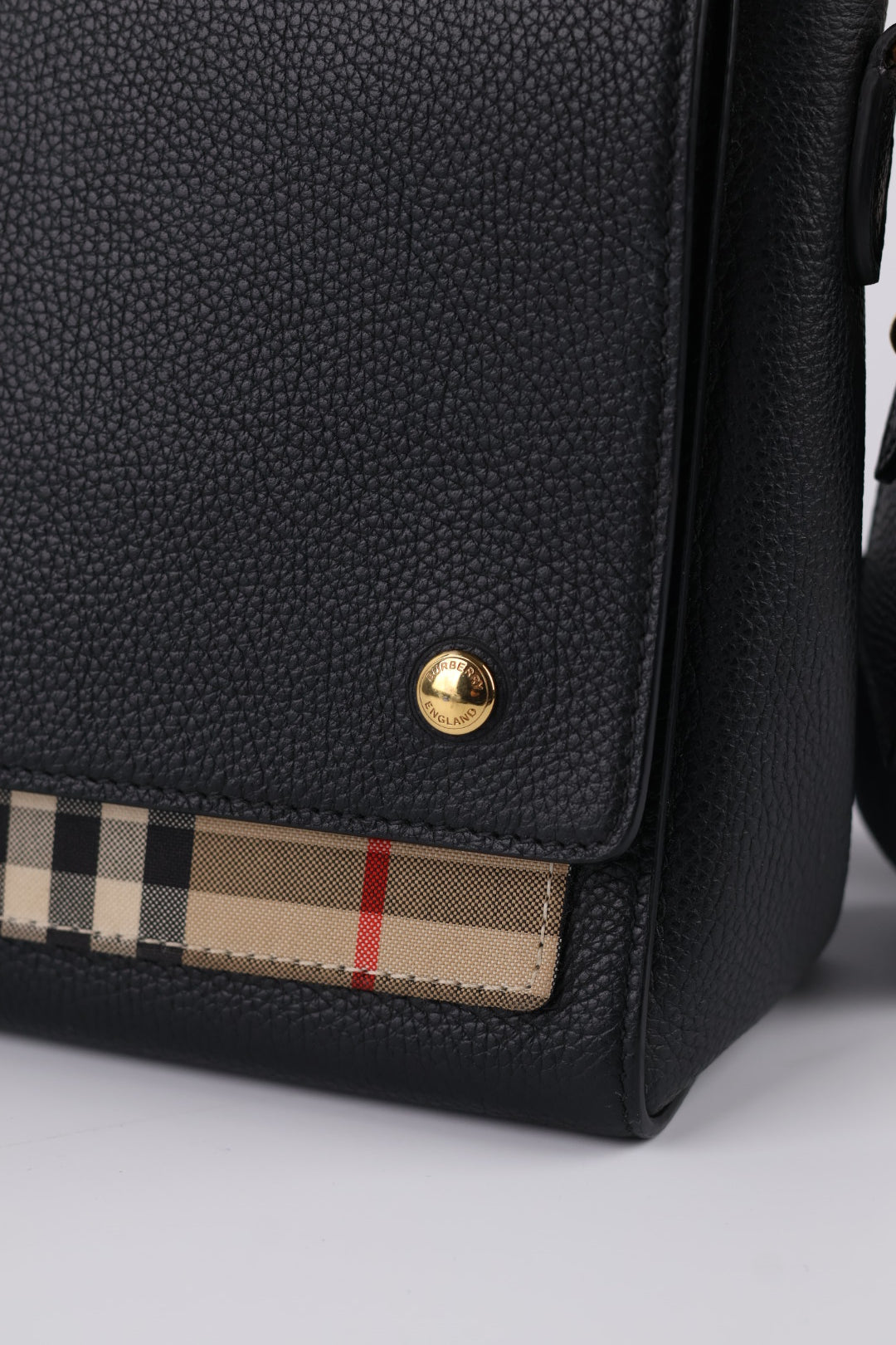 Burberry Note in Pelle Check