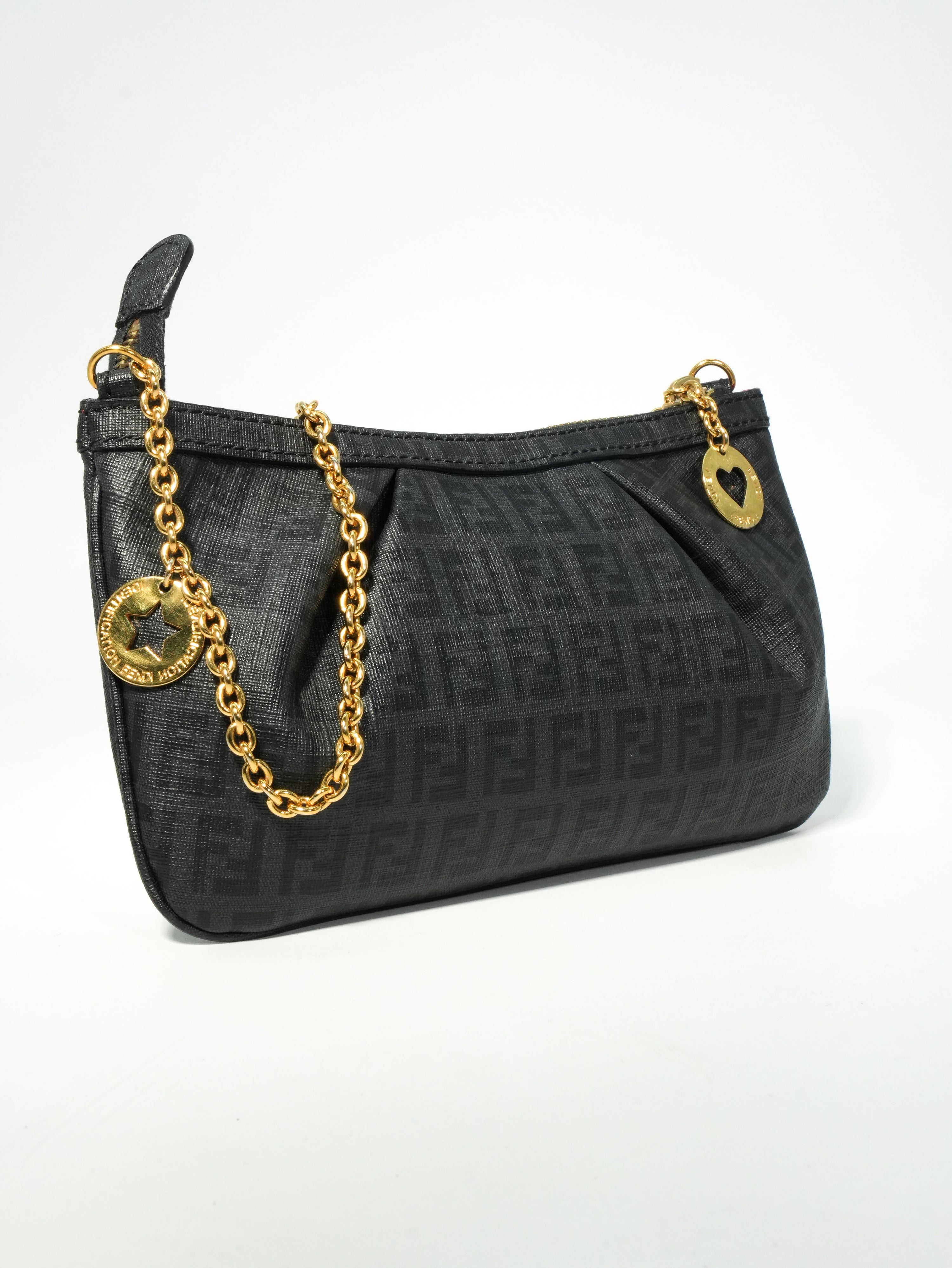 Fendi Pochette Chain FF Logo