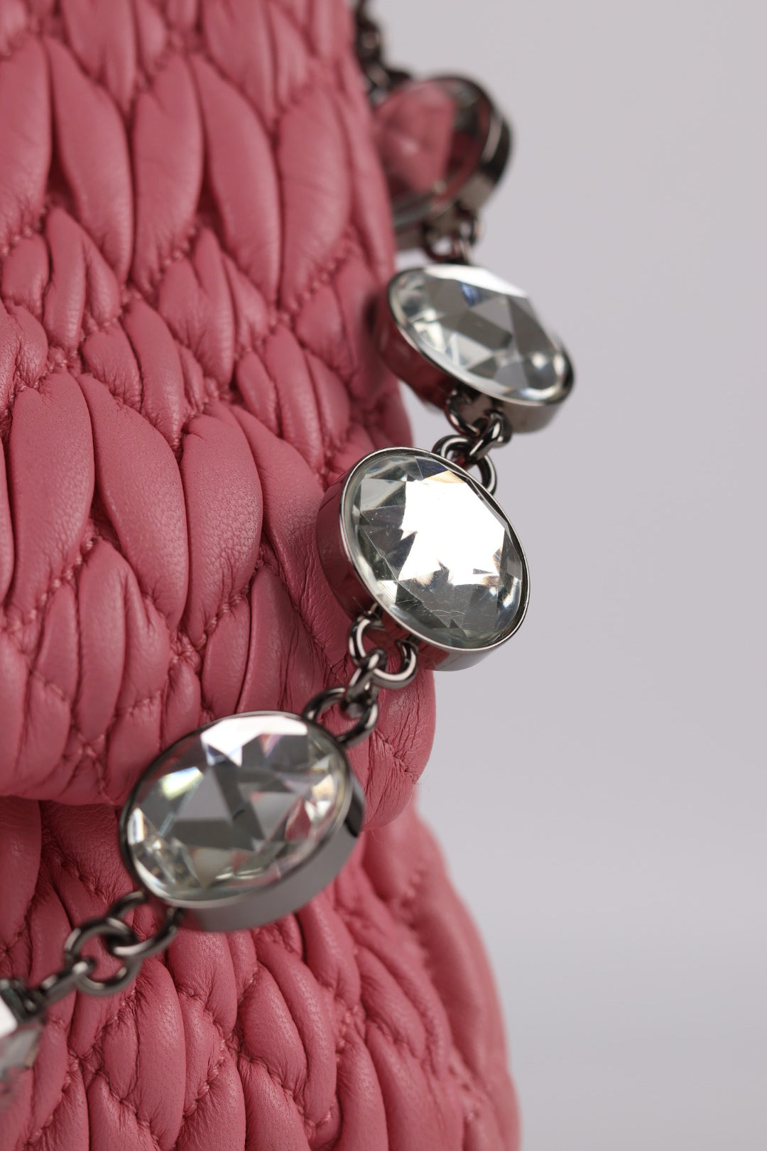 Miu Miu Crystal Matelassé