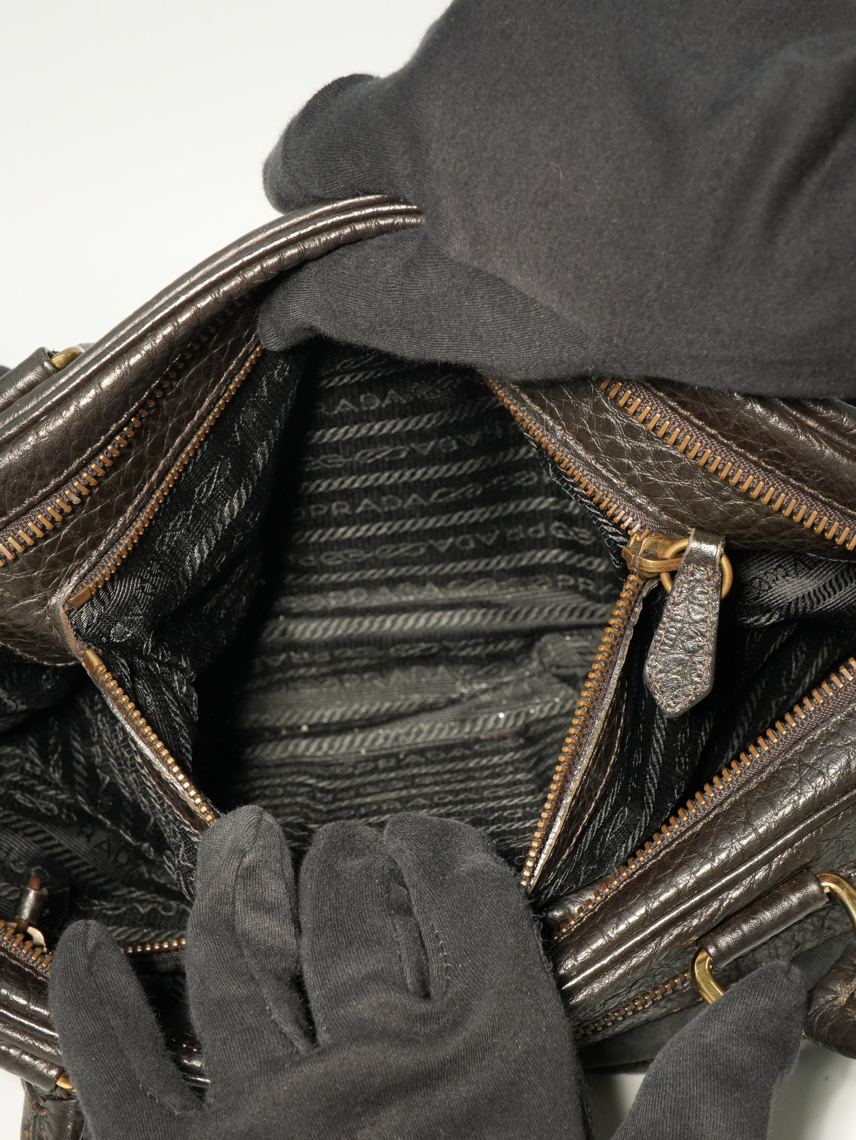 Prada Tote Bag Bowling