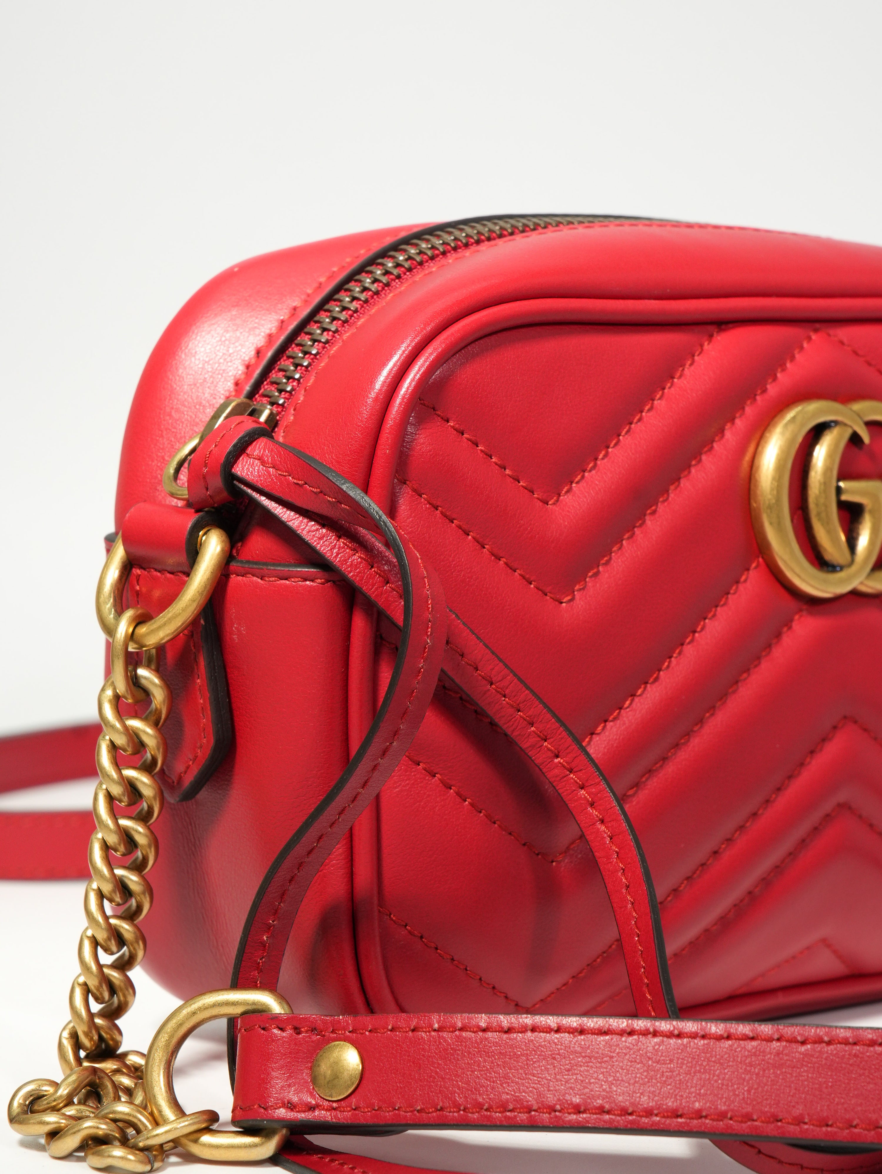 Gucci Mini Marmont Camera Bag