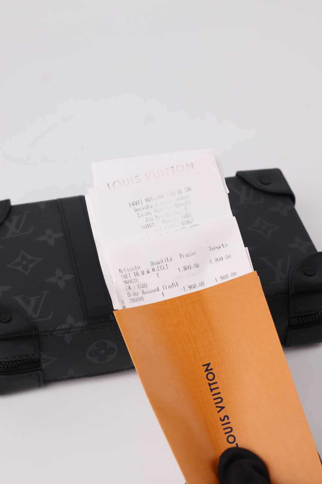 Louis Vuitton Soft Trunk Monogram Eclipse