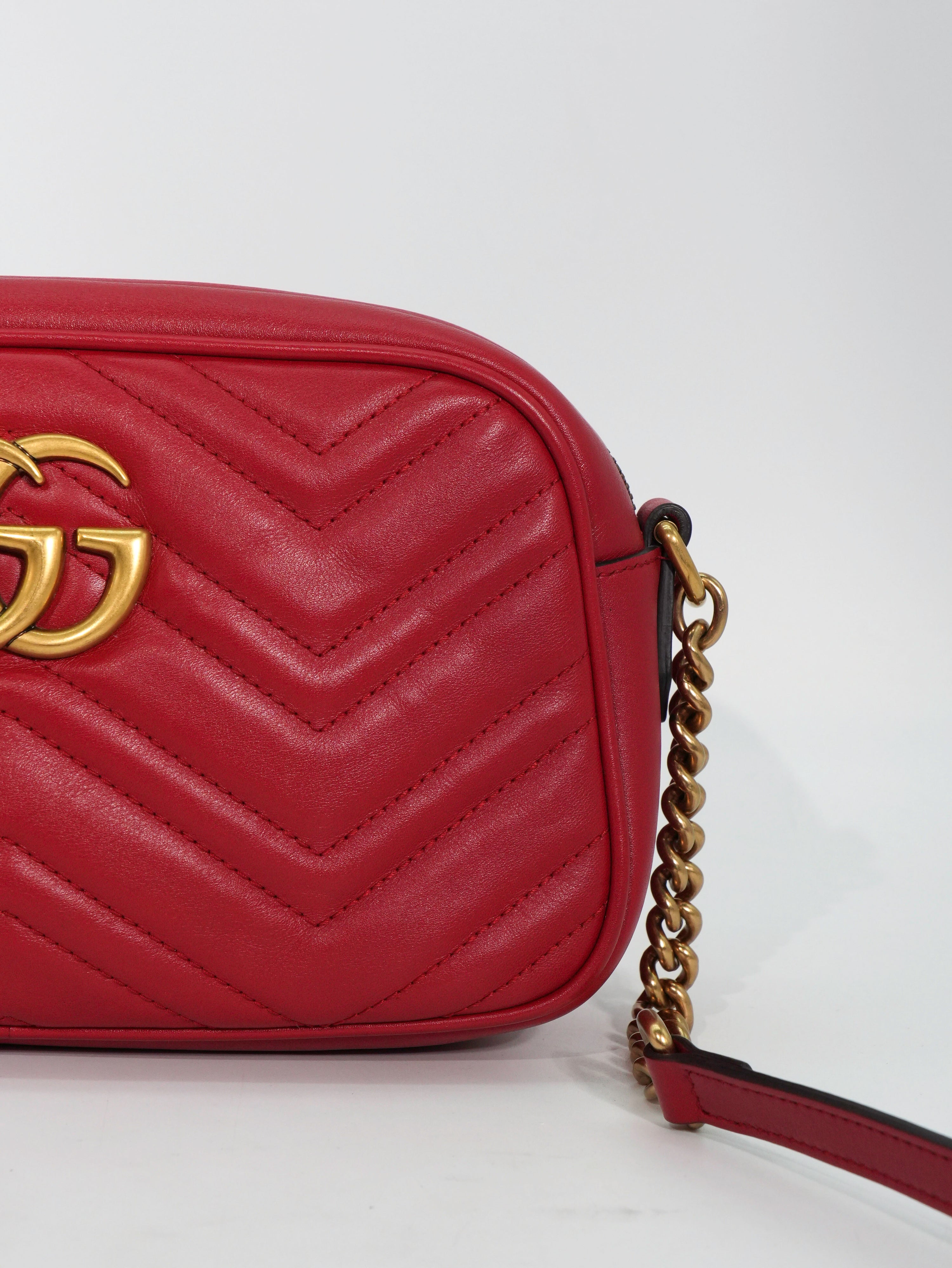 Gucci Marmont Camera Bag Matelassé