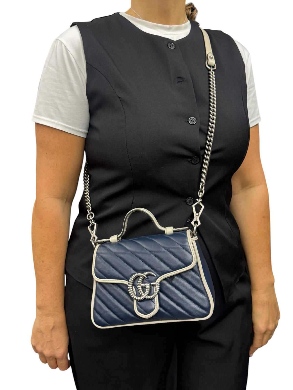 Gucci Mini Marmont Top Handle
