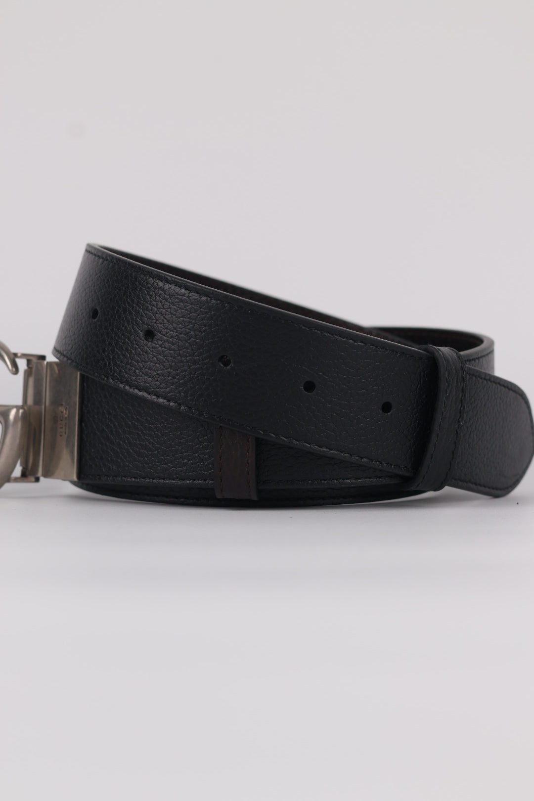 Gucci Cintura Marmont 4 cm in Pelle Reversibile