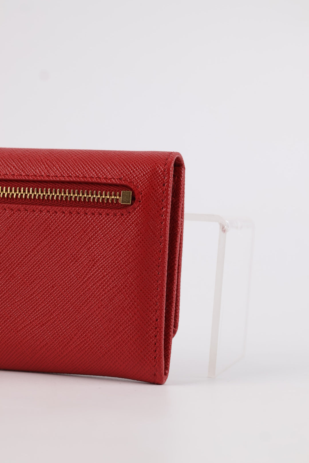 Prada Portafoglio Lungo in Pelle Saffiano