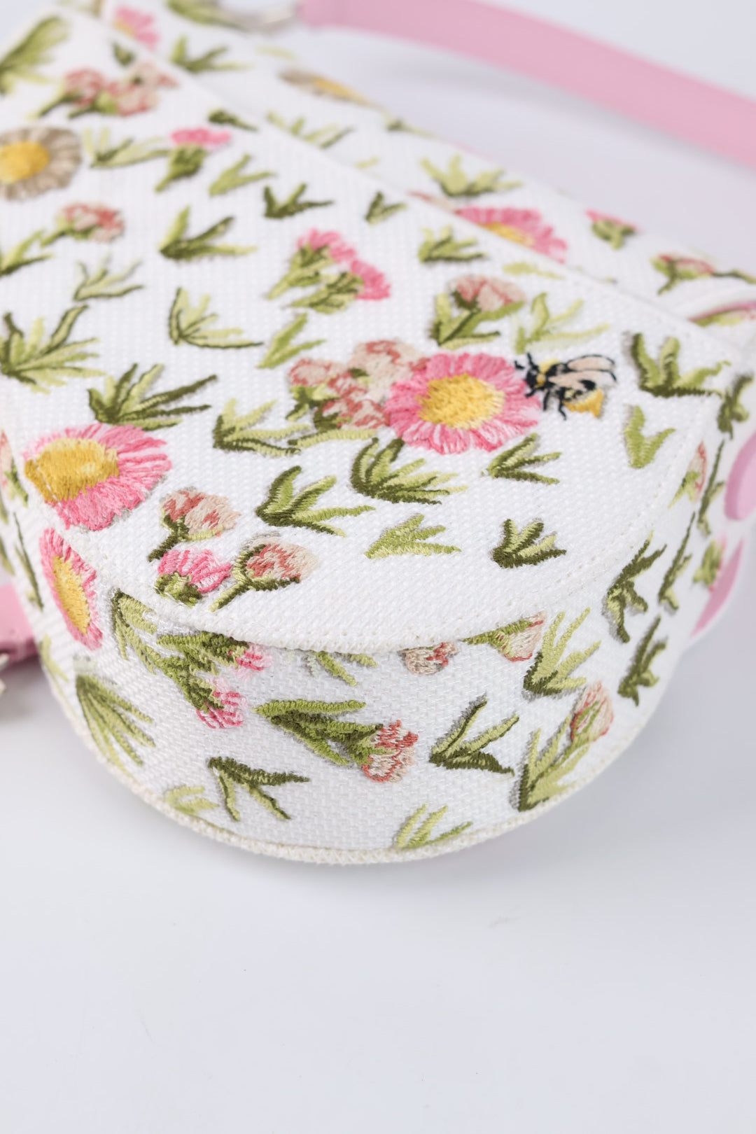 Dior Saddle Piccola Daisy Garden