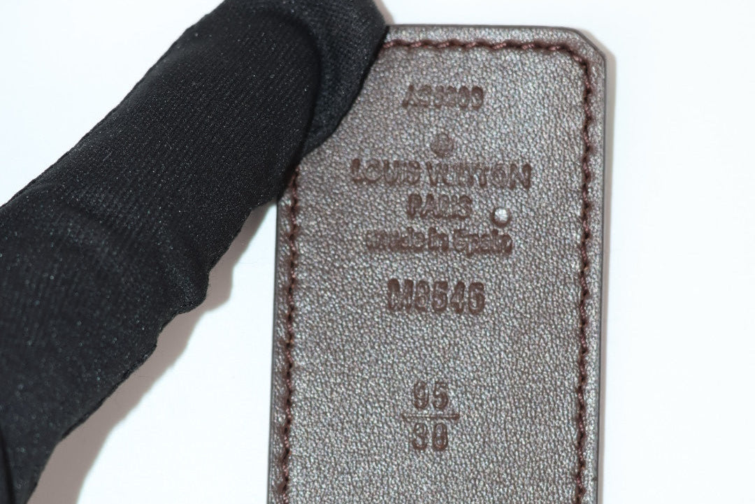 Louis Vuitton Cintura Initiales Damier Pop Reversibile