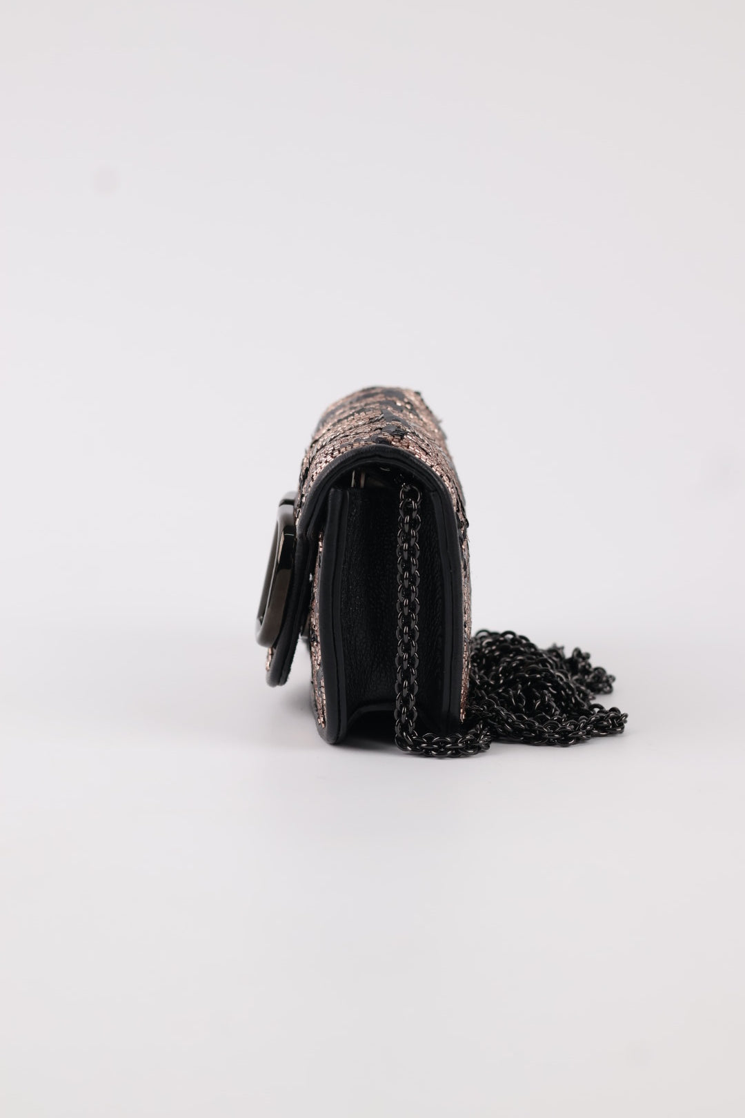 Valentino Micro V Logo Paillettes