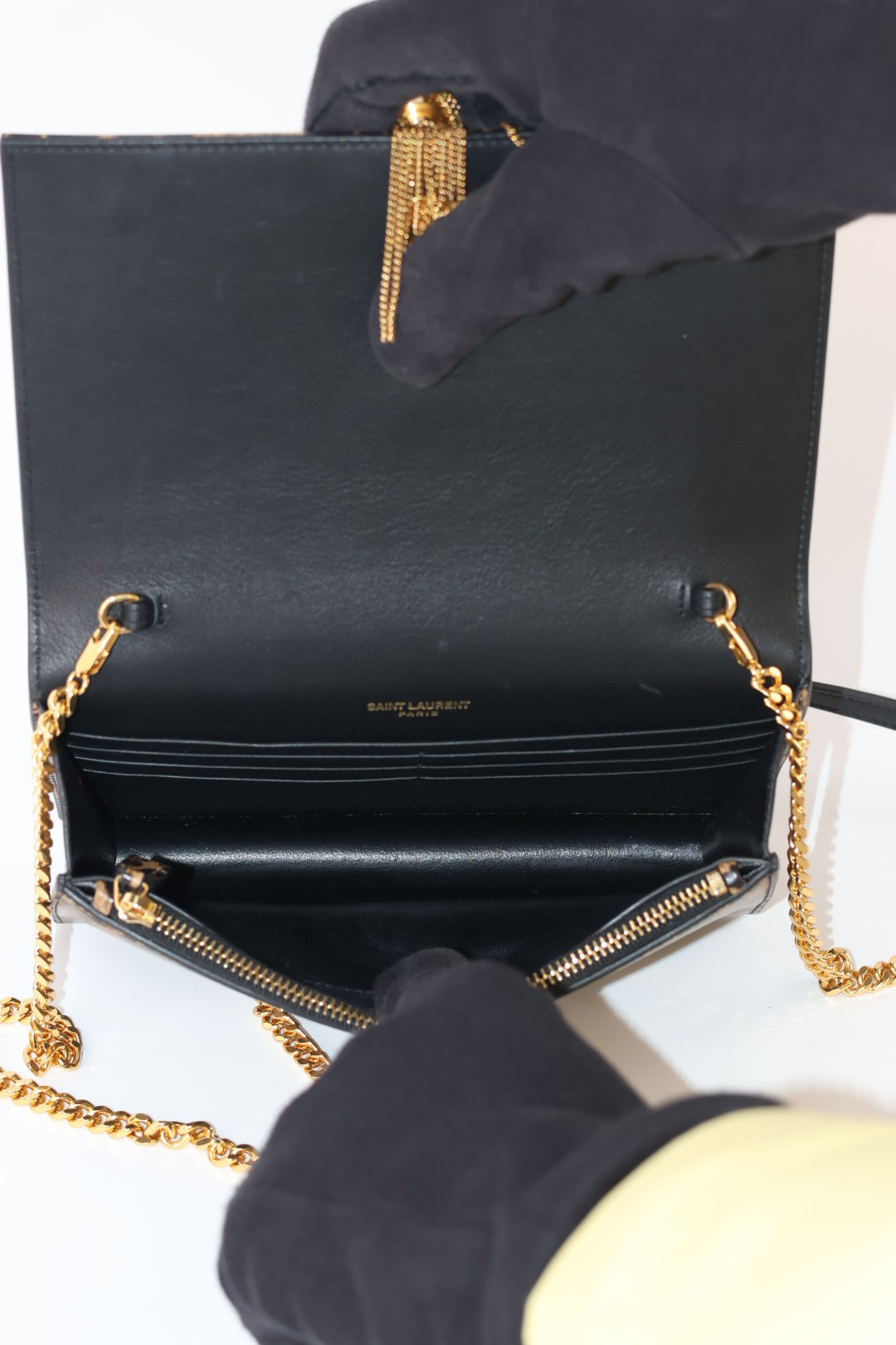 Saint Laurent Kate Woc Leopard