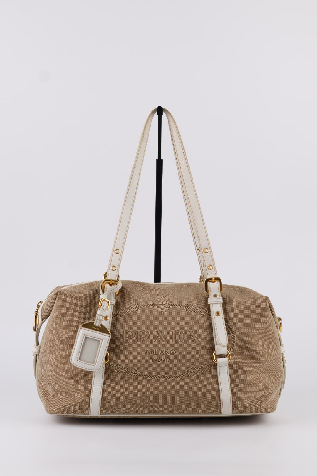 Prada Boston Jacquard