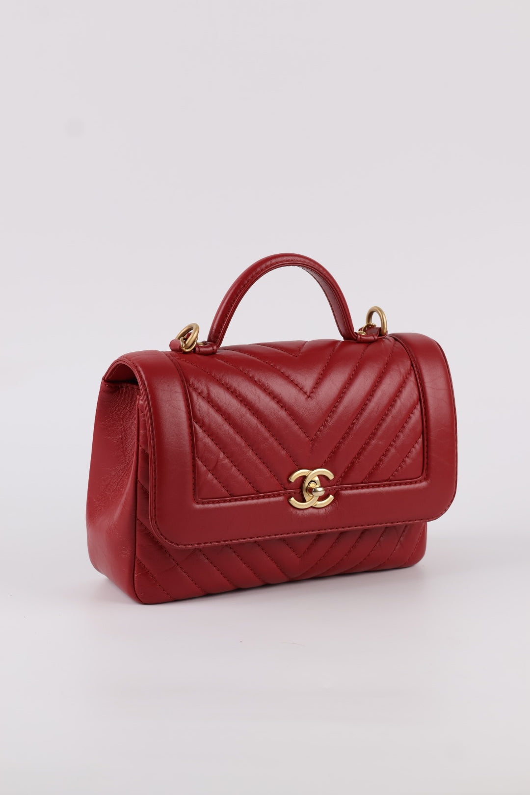 Chanel Classic Top Handle Matelassé