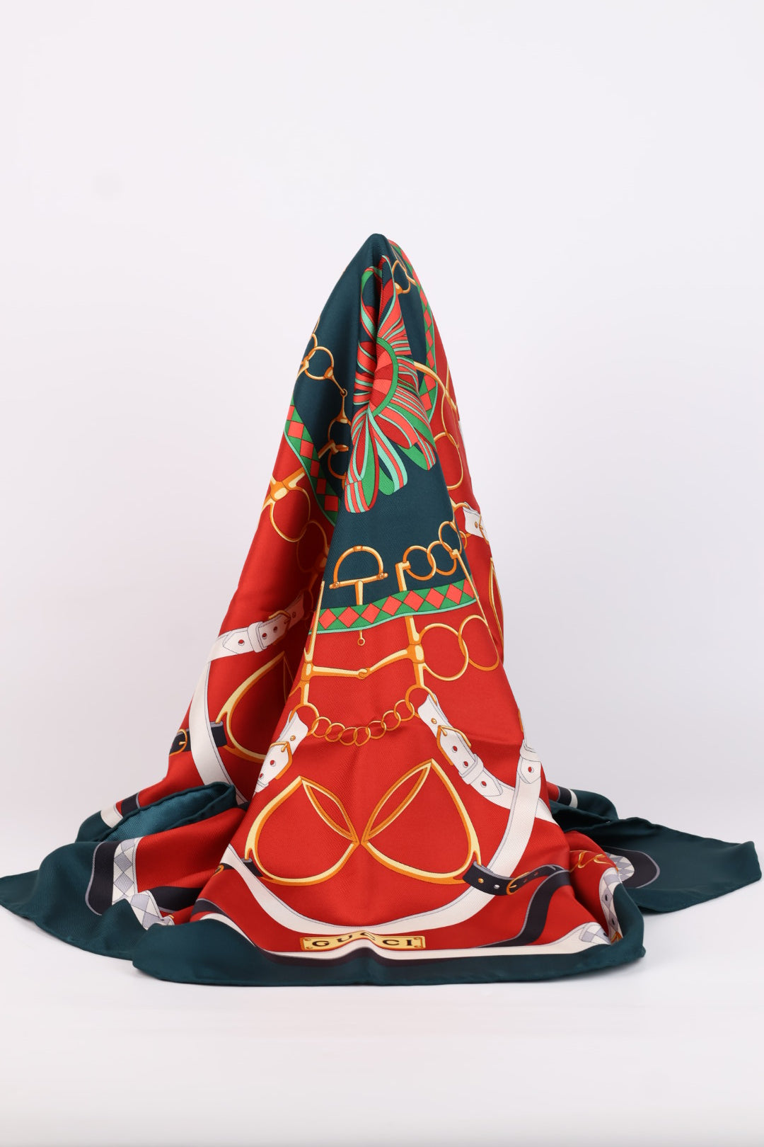 Gucci Foulard Horsebit Web