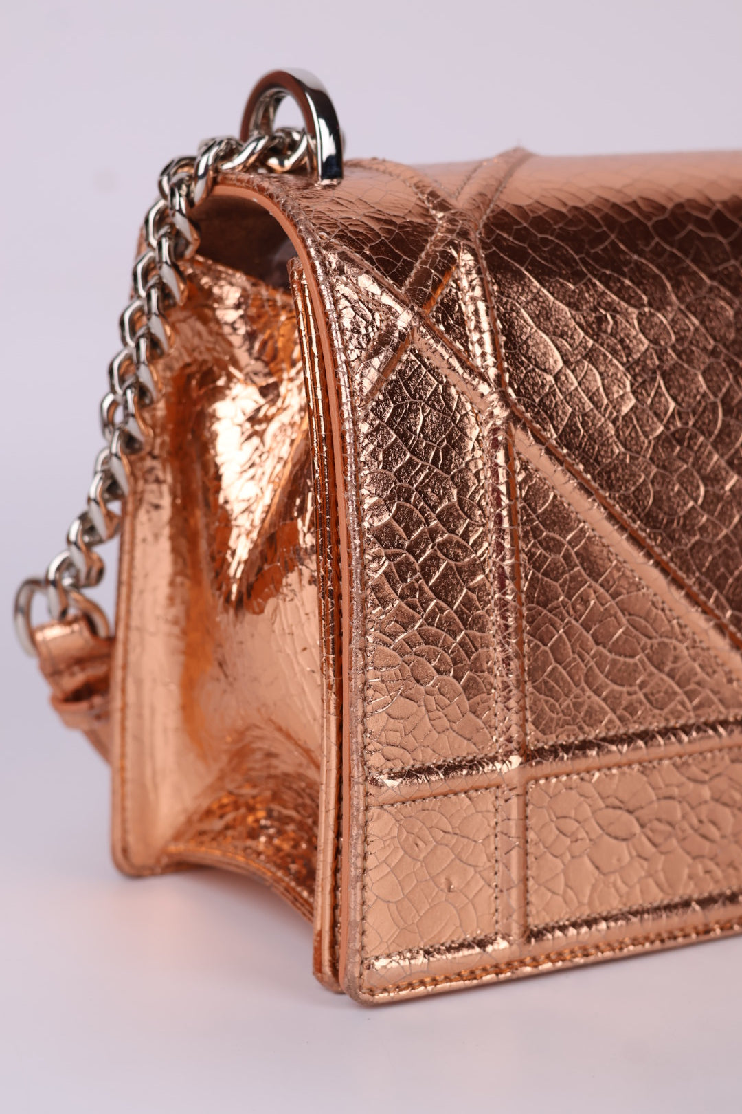 Dior Diorama in Pelle Rose Gold