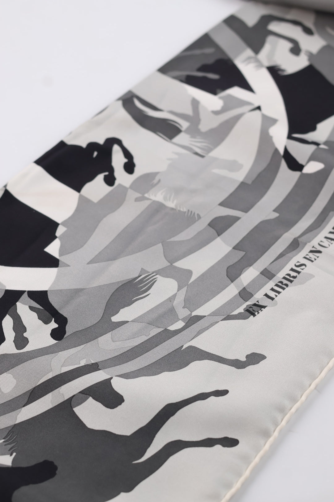 Hermès Carré 90 Ex Libris En Camouflage