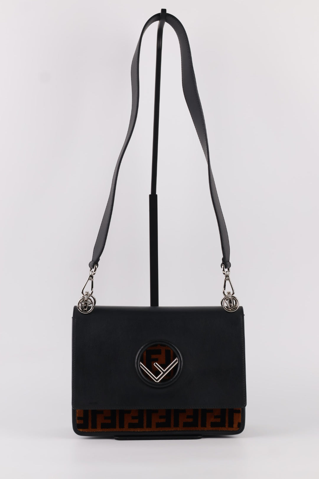 Fendi Kan FF Pelle e Velvet