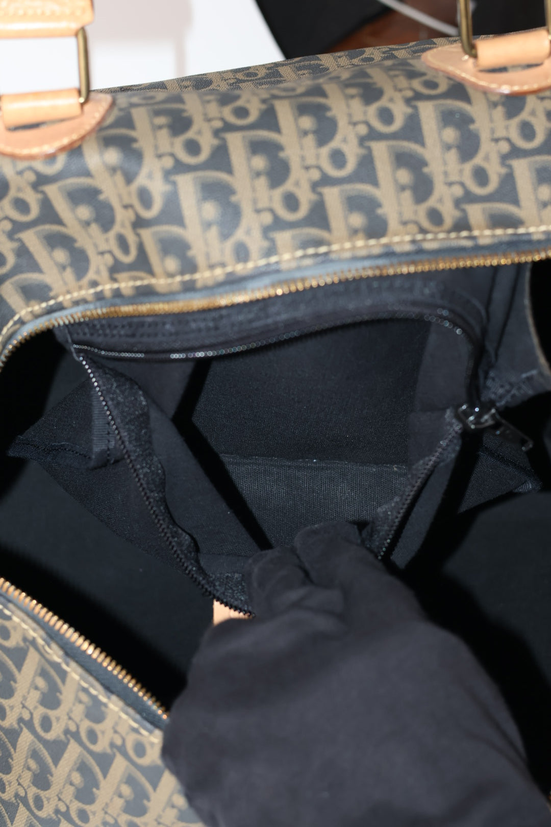 Dior Boston Jacquard Oblique Vintage