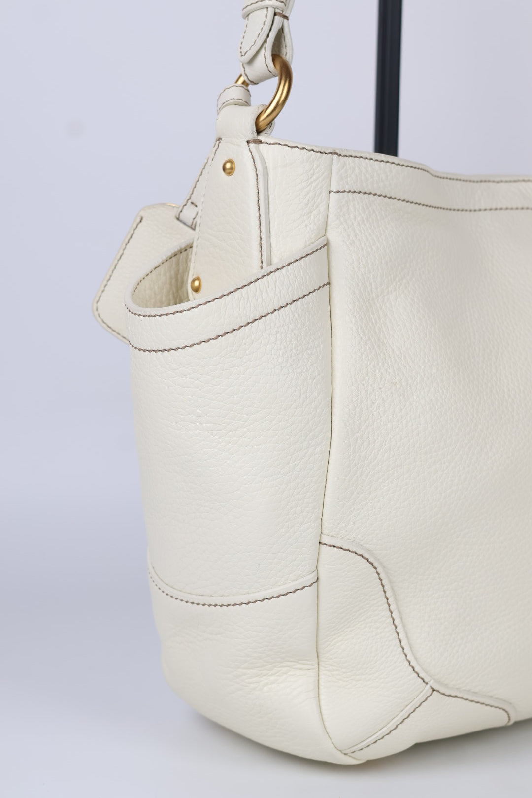 Prada Borsa a Spalla in Pelle