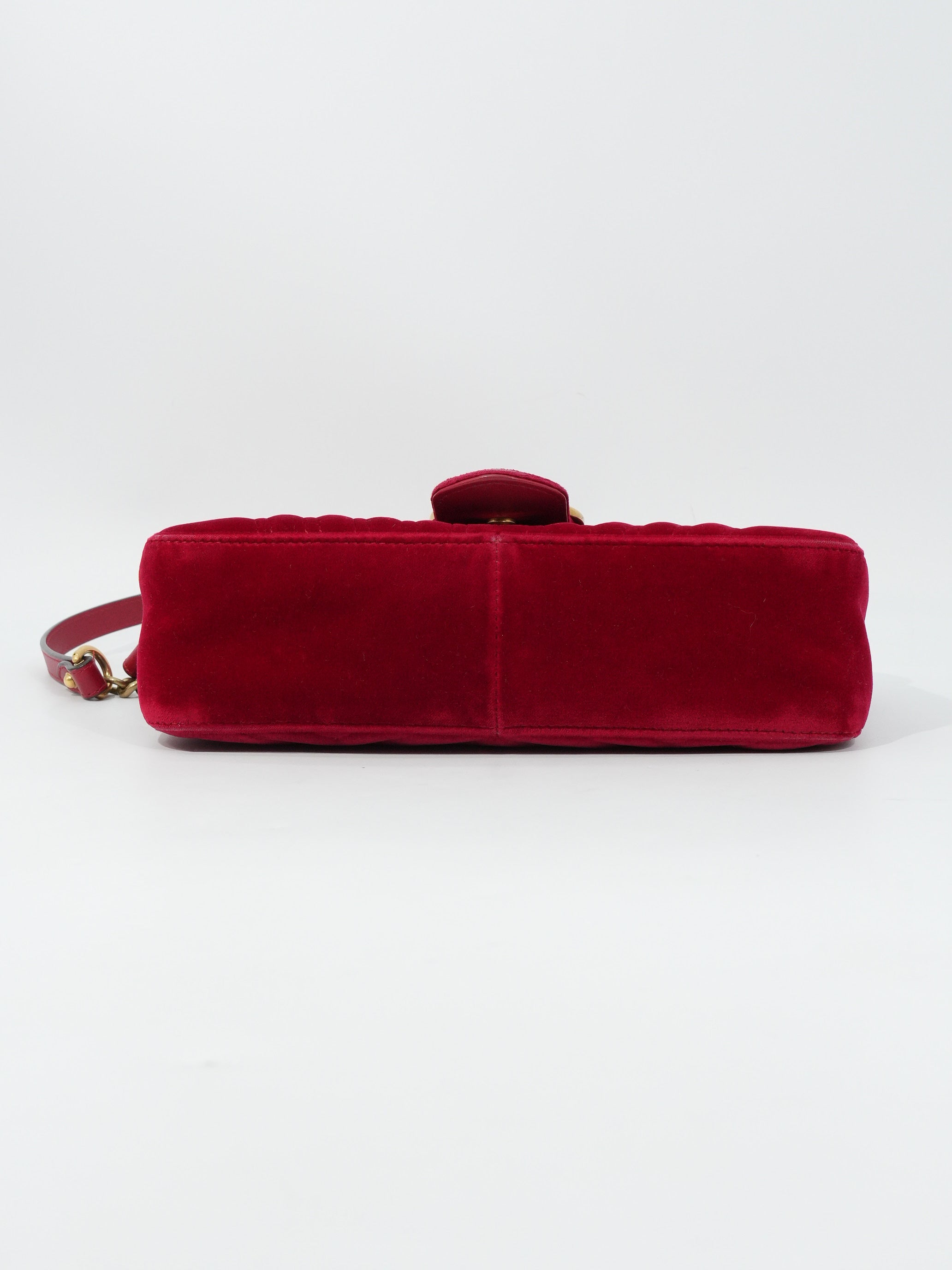 Gucci Marmont Media Velvet Matelassé