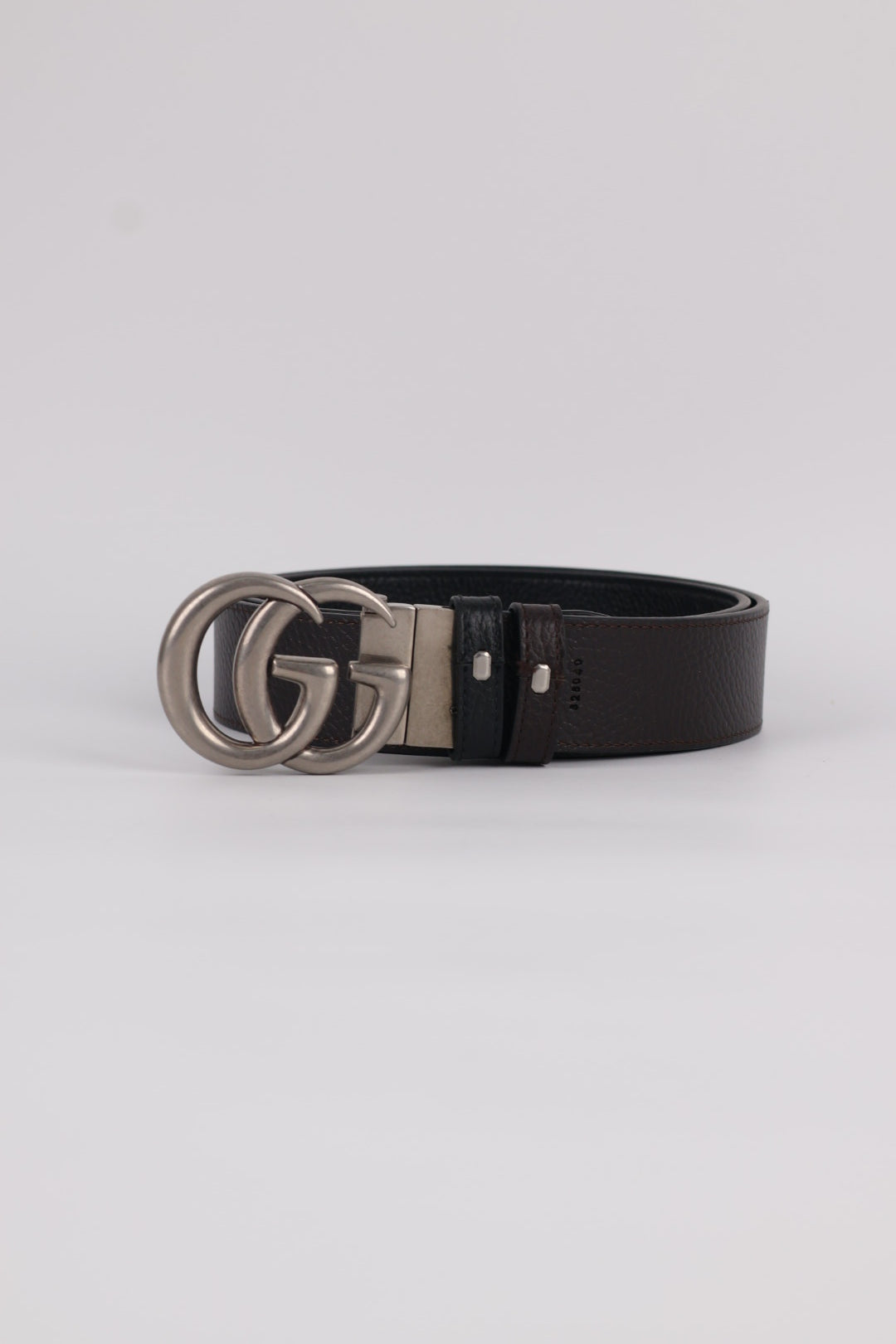 Gucci Cintura Marmont in Pelle Reversibile