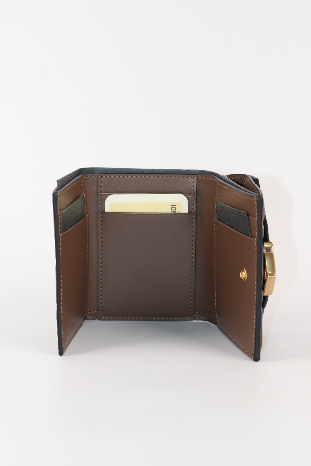 Fendi Portafoglio Compatto FF Diamonds