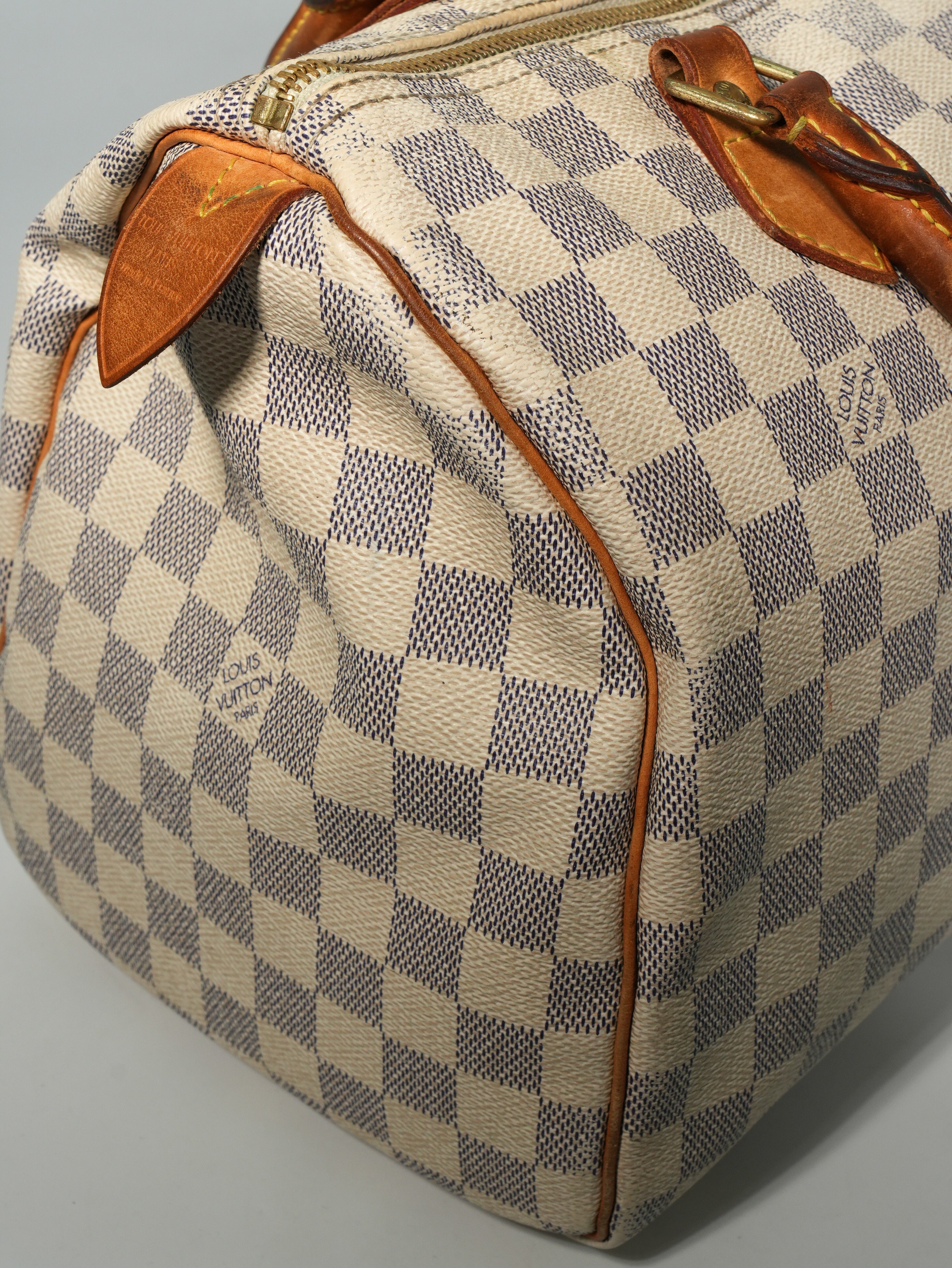 Louis Vuitton Speedy 30 Damier Azur