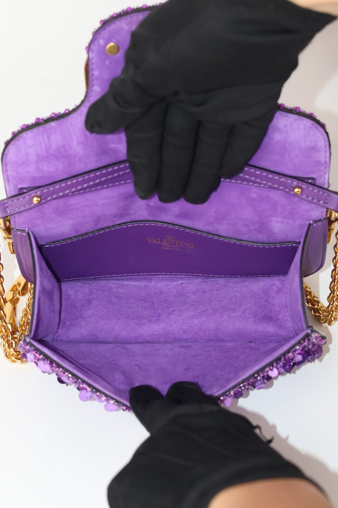 Valentino Loco Crystal e Paillettes