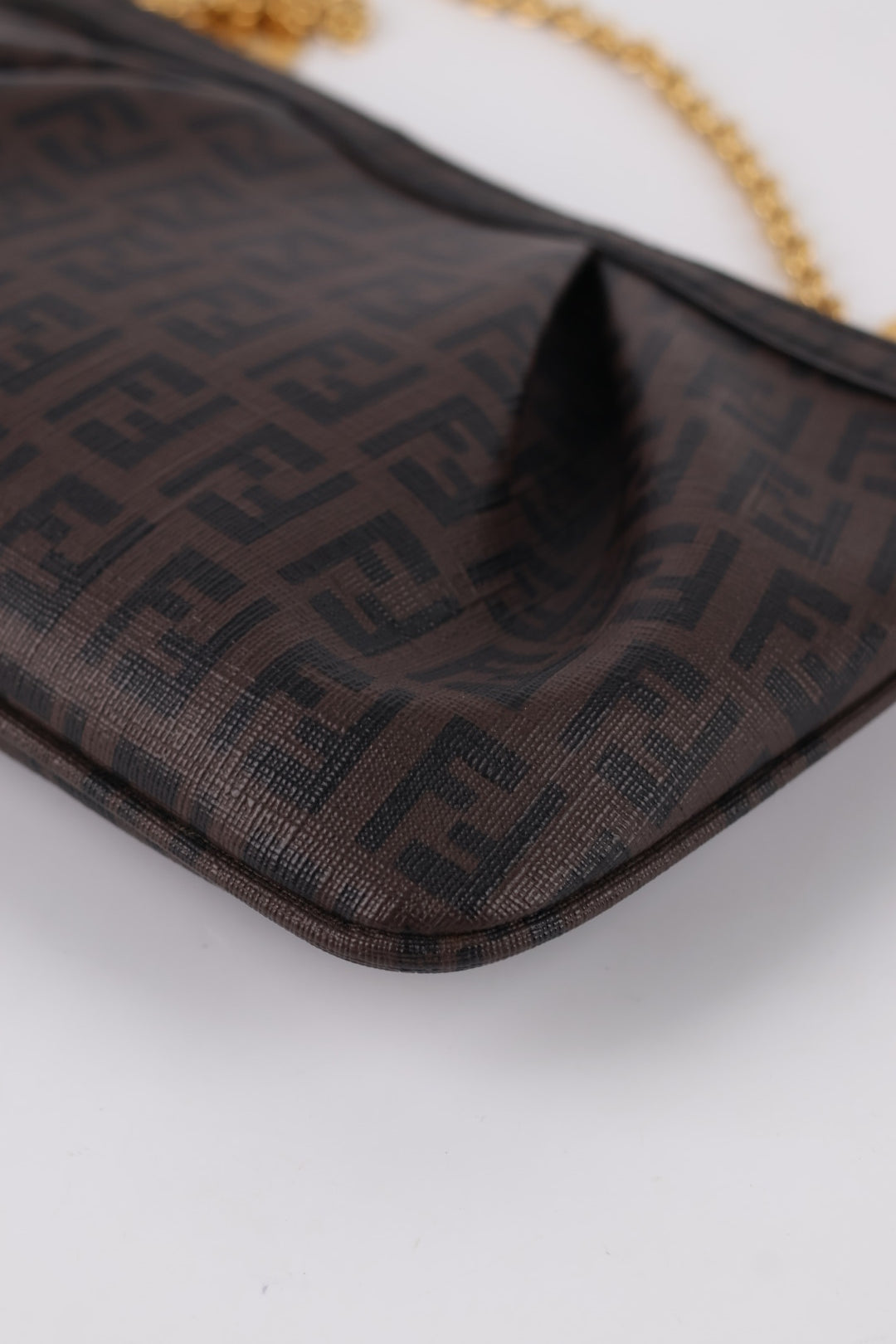 Fendi Chain Pochette FF Logo