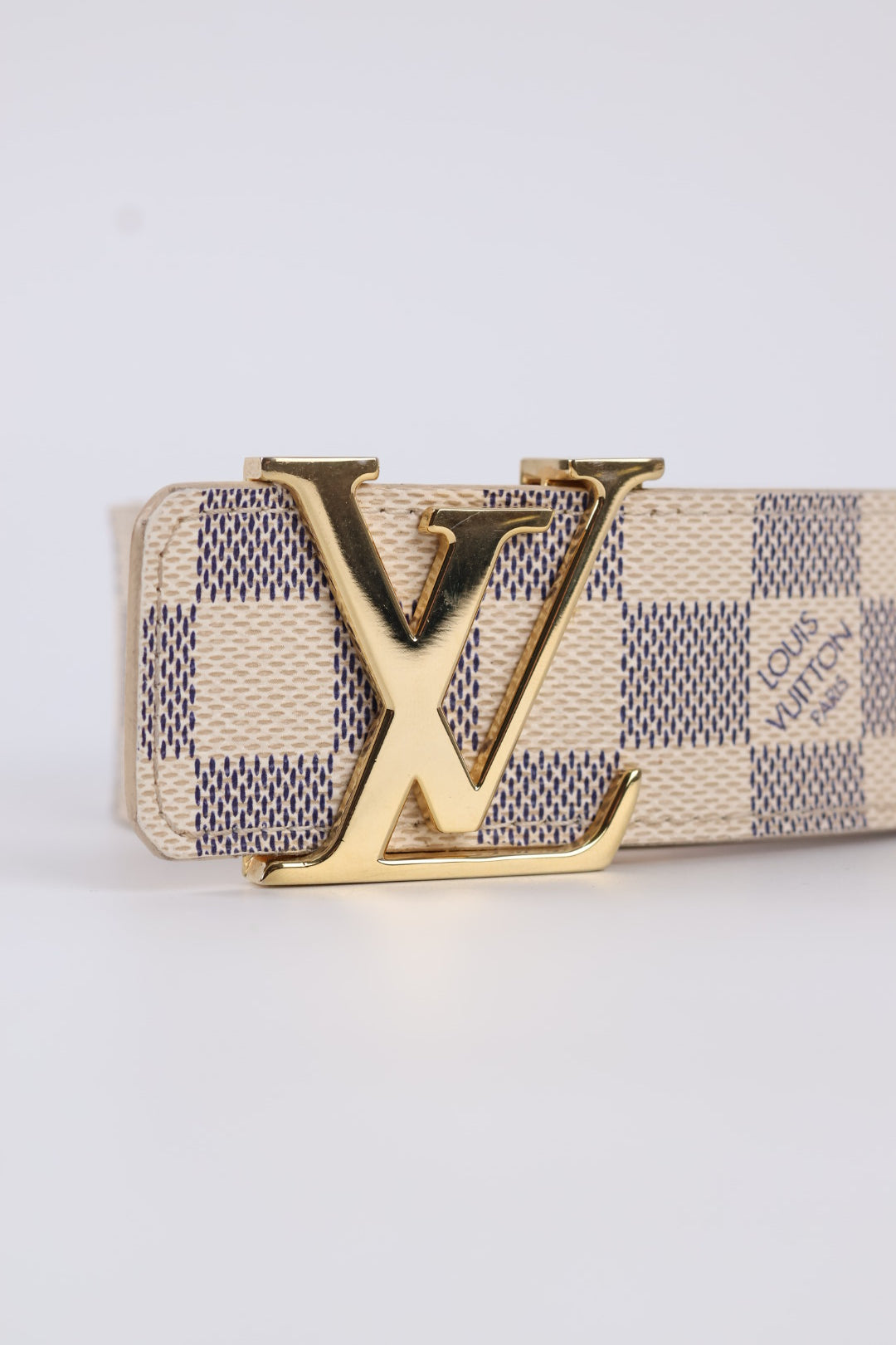 Louis Vuitton Cintura Initiales Damier Azur