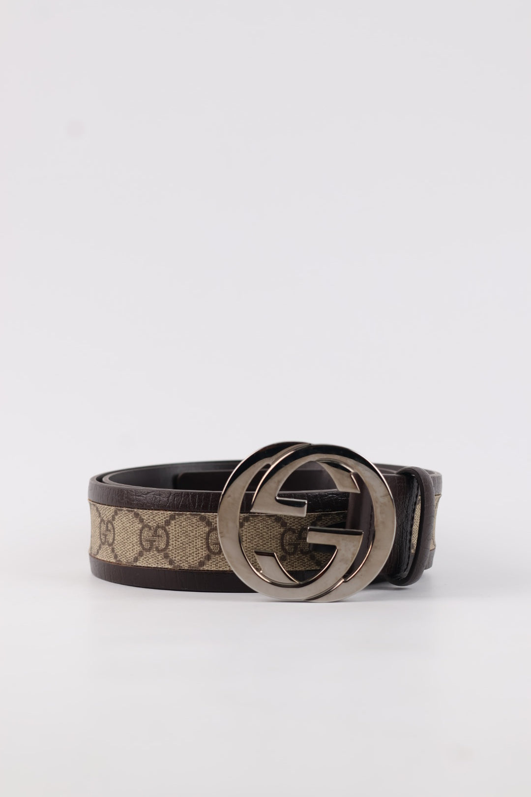 Gucci Cintura Interlocking GG Supreme
