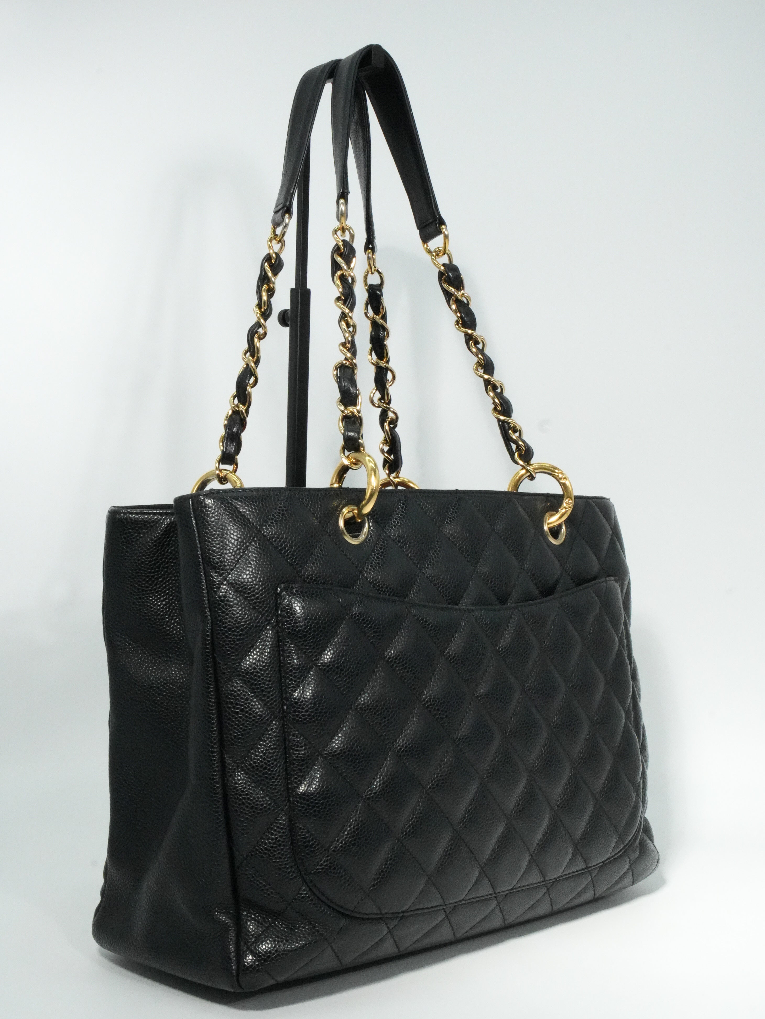 Chanel GST Caviar Nero