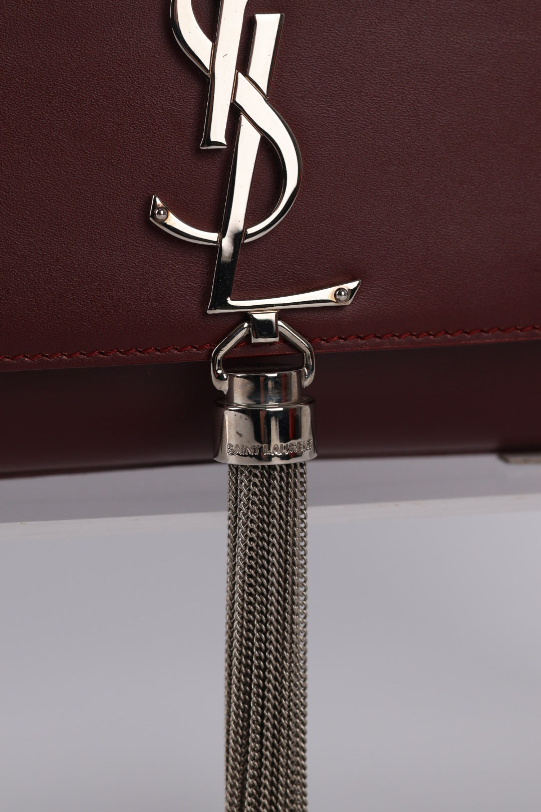 Saint Laurent Kate Media in Pelle