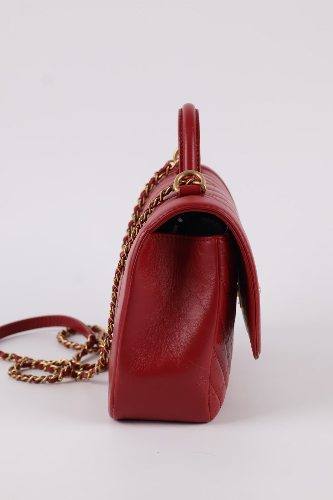 Chanel Classic Top Handle Matelassé