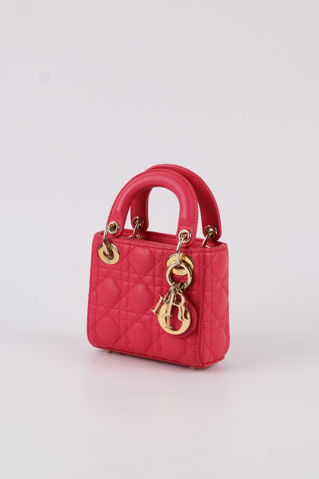 Lady Dior Micro in Pelle